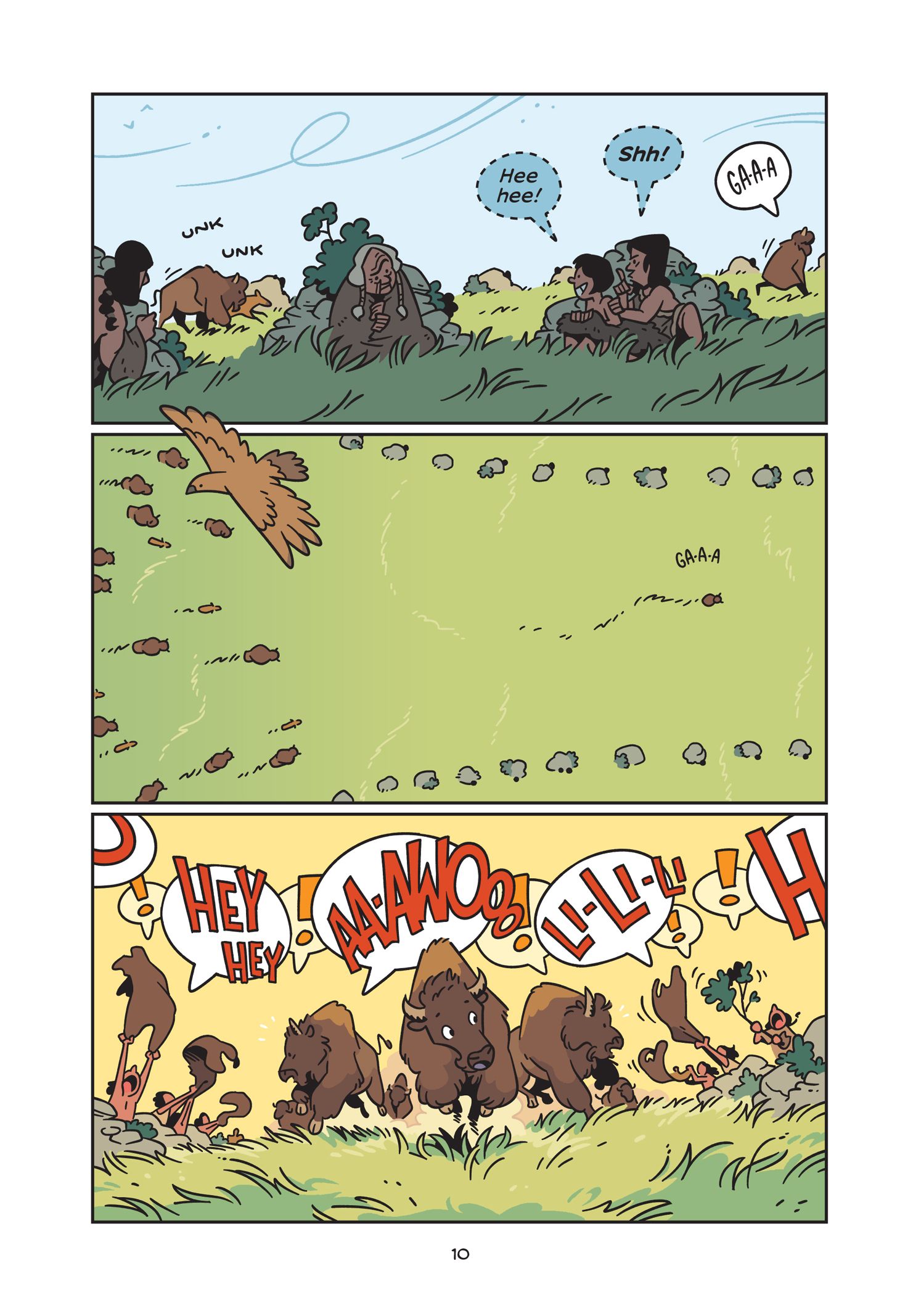 Read online History Comics comic -  Issue # The American Bison - The Buffalos Survival Tale - 16