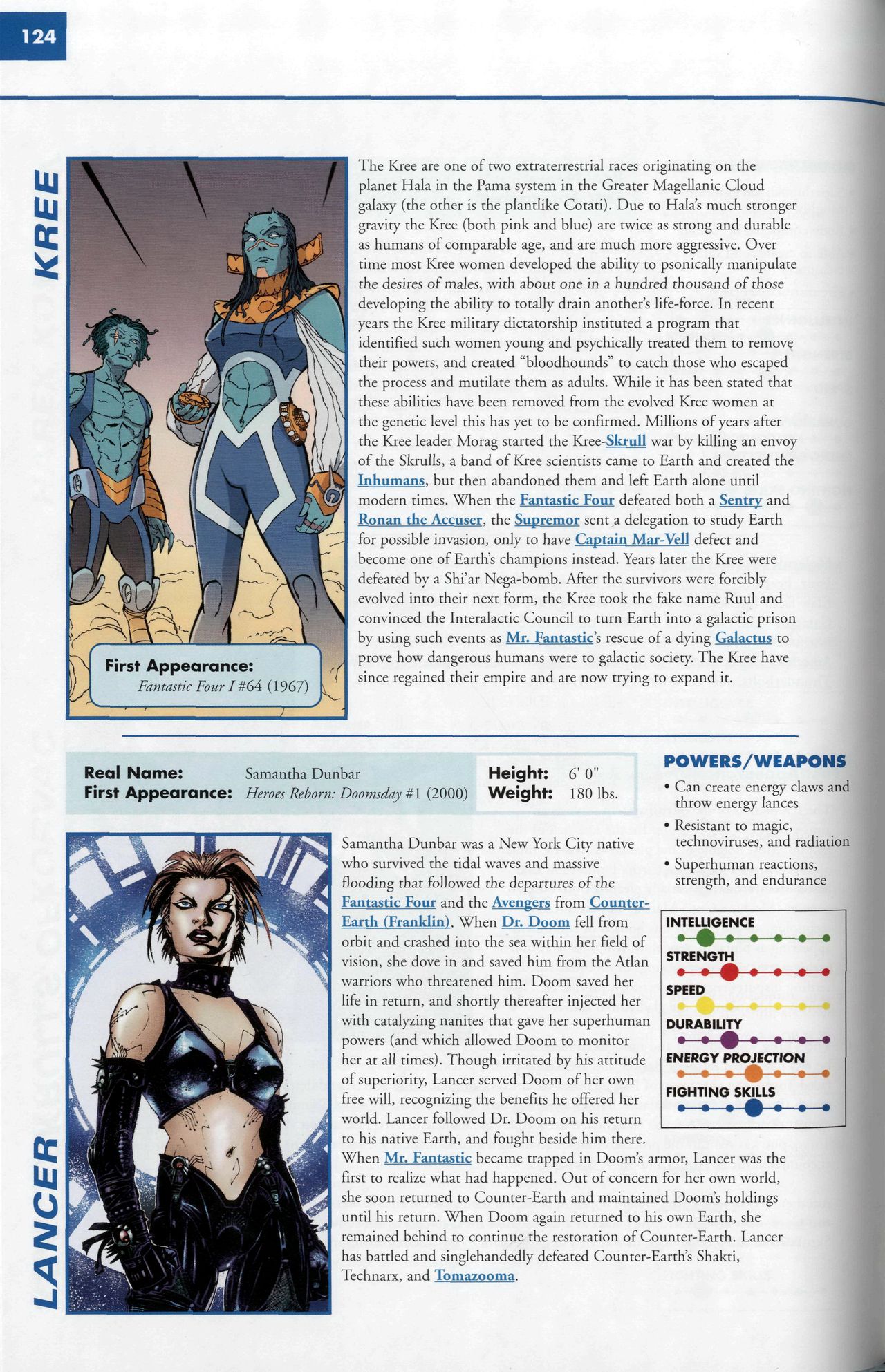 Read online Marvel Encyclopedia comic -  Issue # TPB 6 - 127