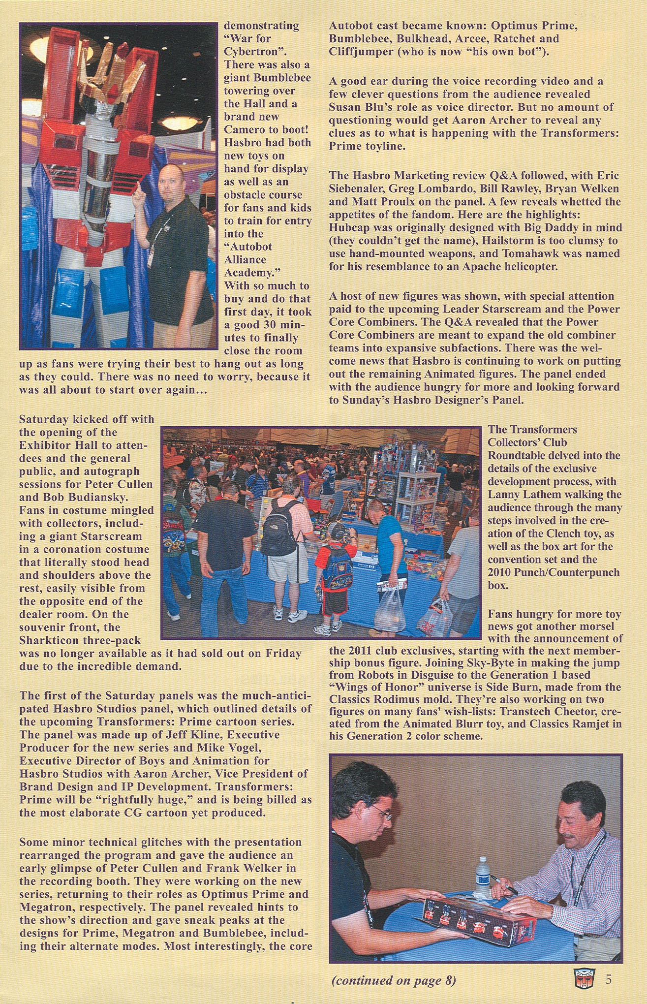 Read online Transformers: Collectors' Club comic -  Issue #34 - 5