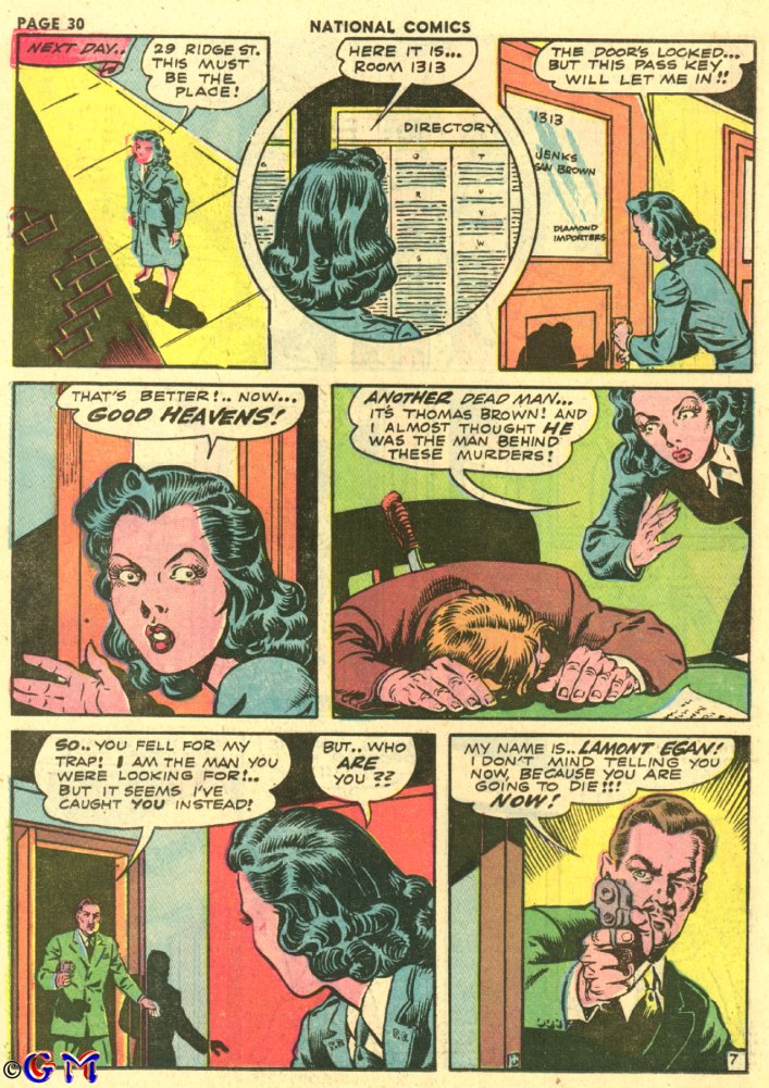 Read online National Comics comic -  Issue #29 - 32