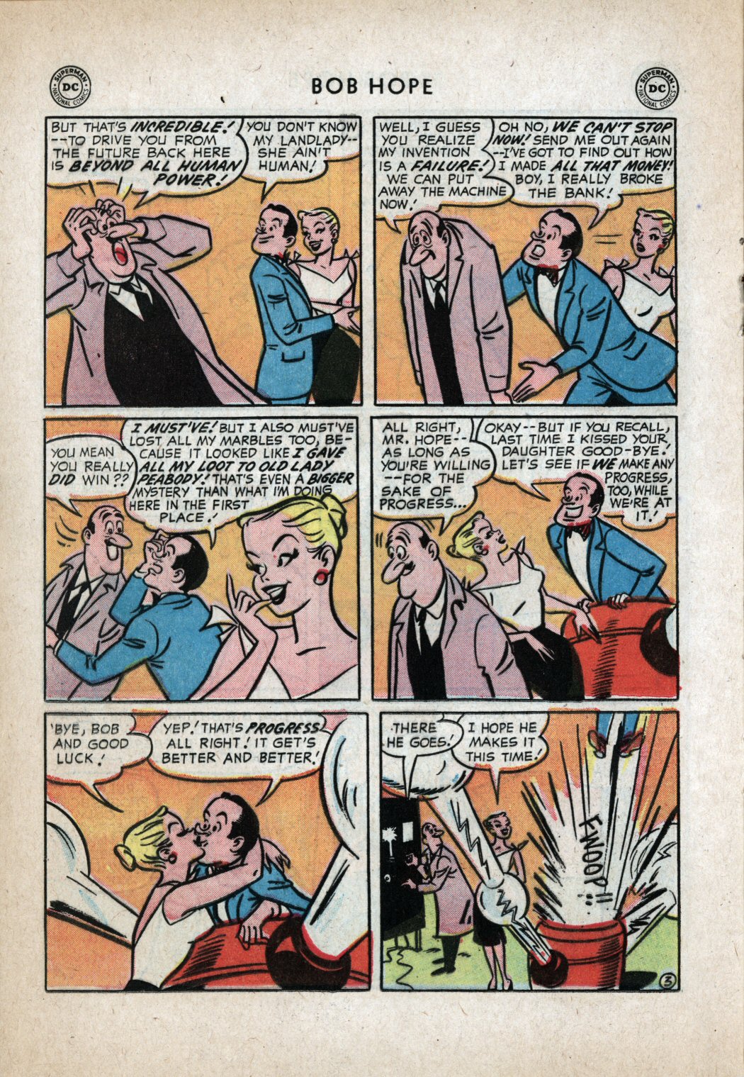 Read online The Adventures of Bob Hope comic -  Issue #43 - 16