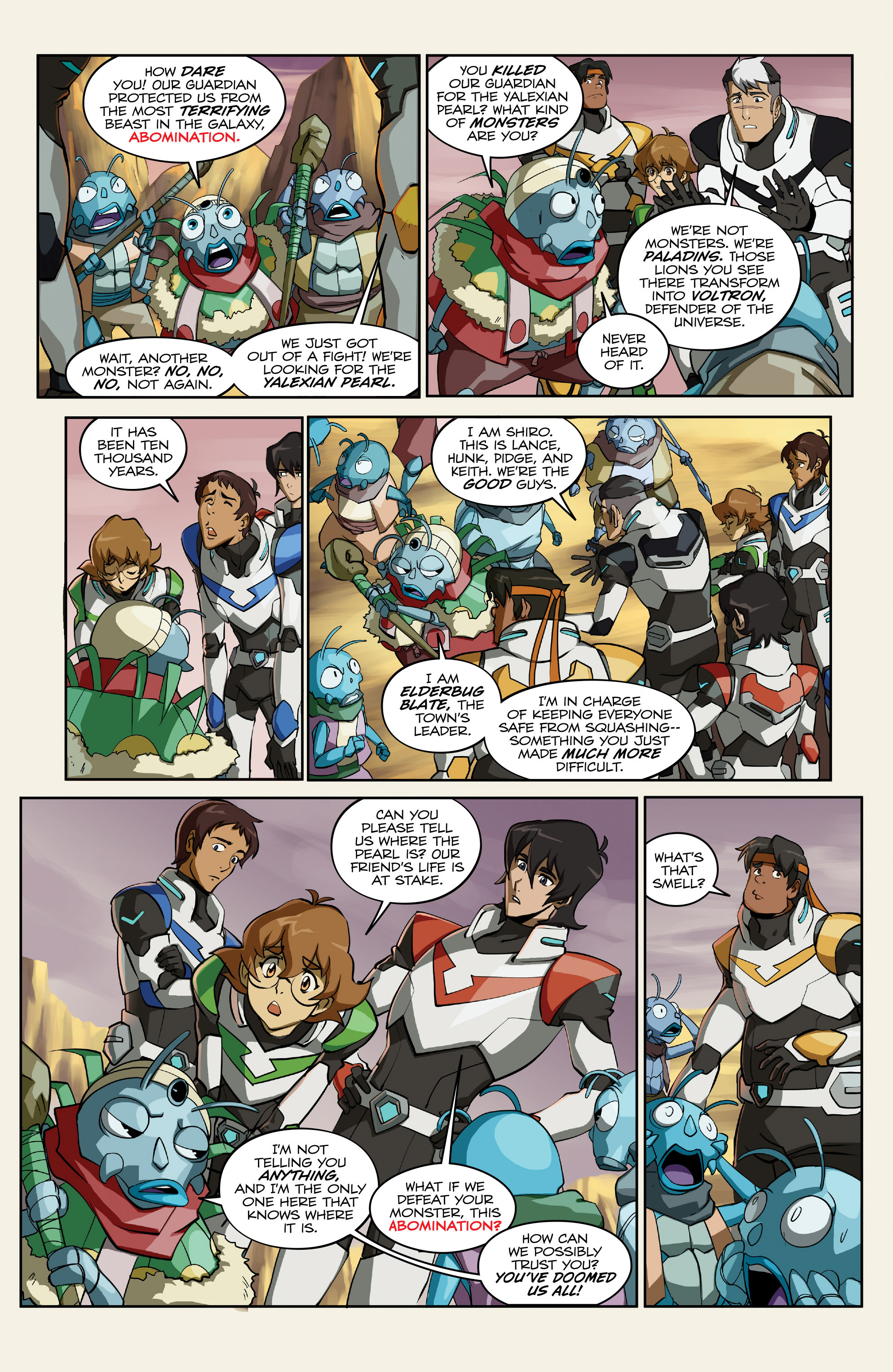 Read online Voltron: Legendary Defender comic -  Issue #2 - 5