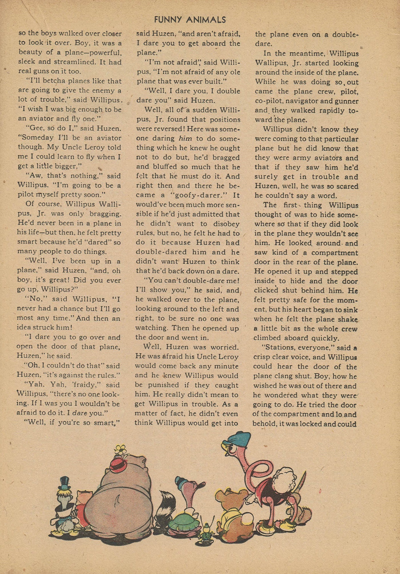 Read online Fawcett's Funny Animals comic -  Issue #14 - 41
