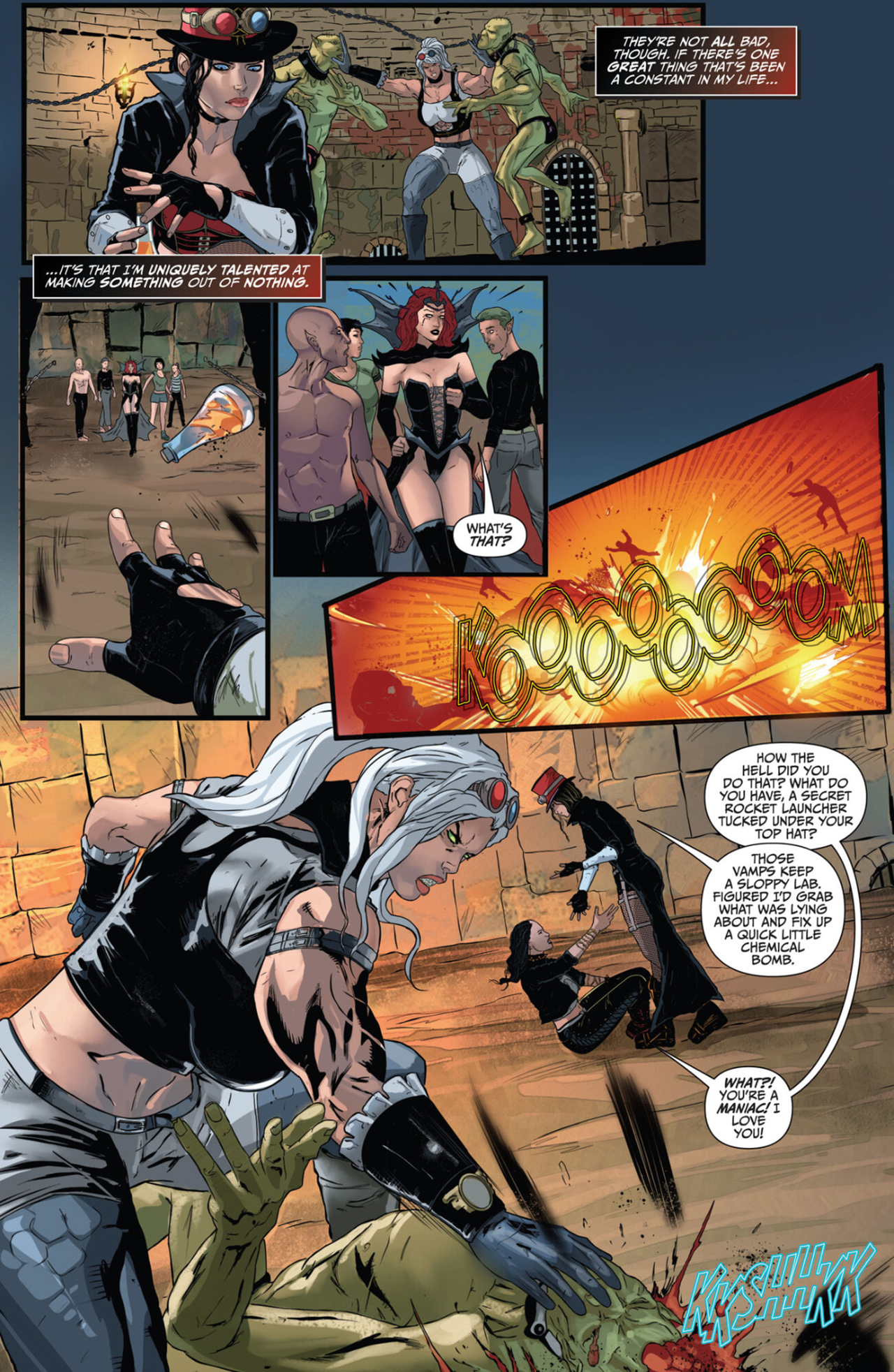Read online Van Helsing: Hell to Pay comic -  Issue # Full - 27