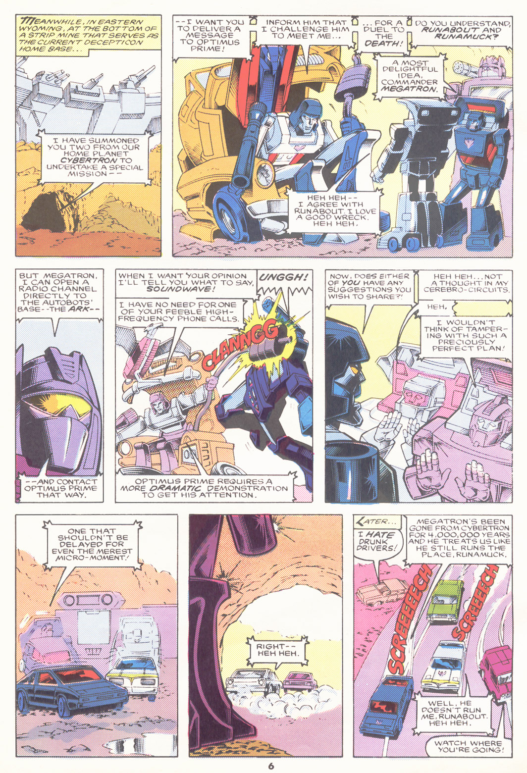 Read online The Transformers (UK) comic -  Issue #94 - 6