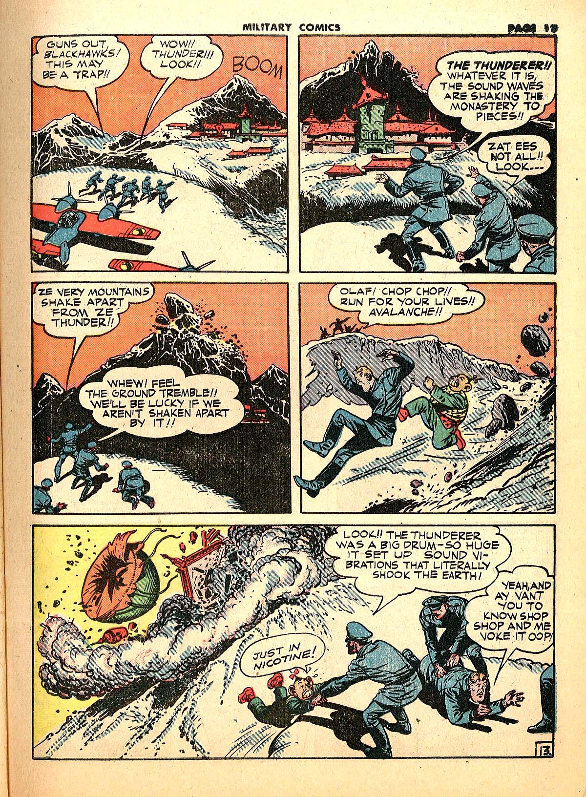 Read online Military Comics comic -  Issue #18 - 15