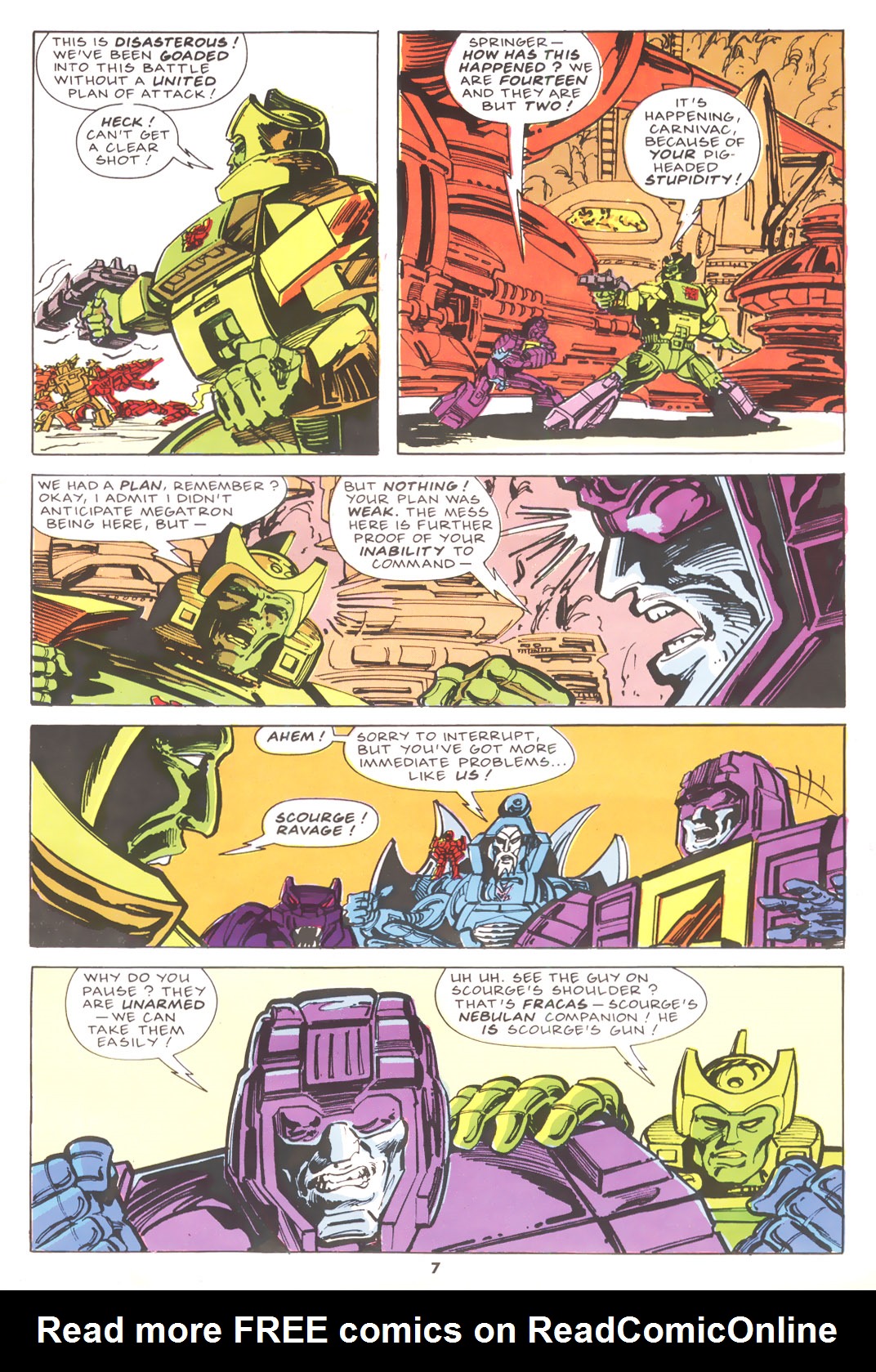 Read online The Transformers (UK) comic -  Issue #202 - 7