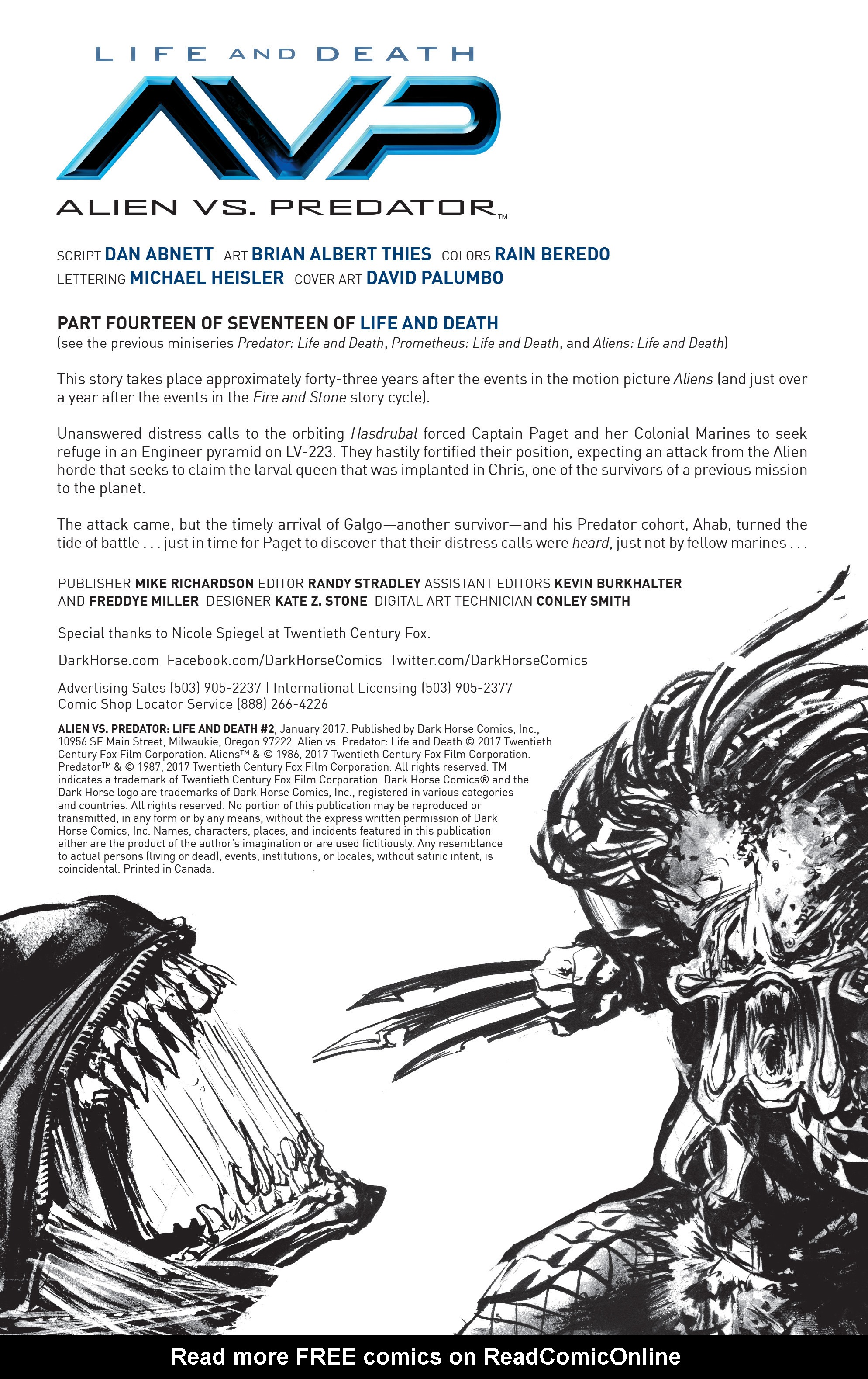 Read online Alien Vs. Predator: Life and Death comic -  Issue #2 - 2
