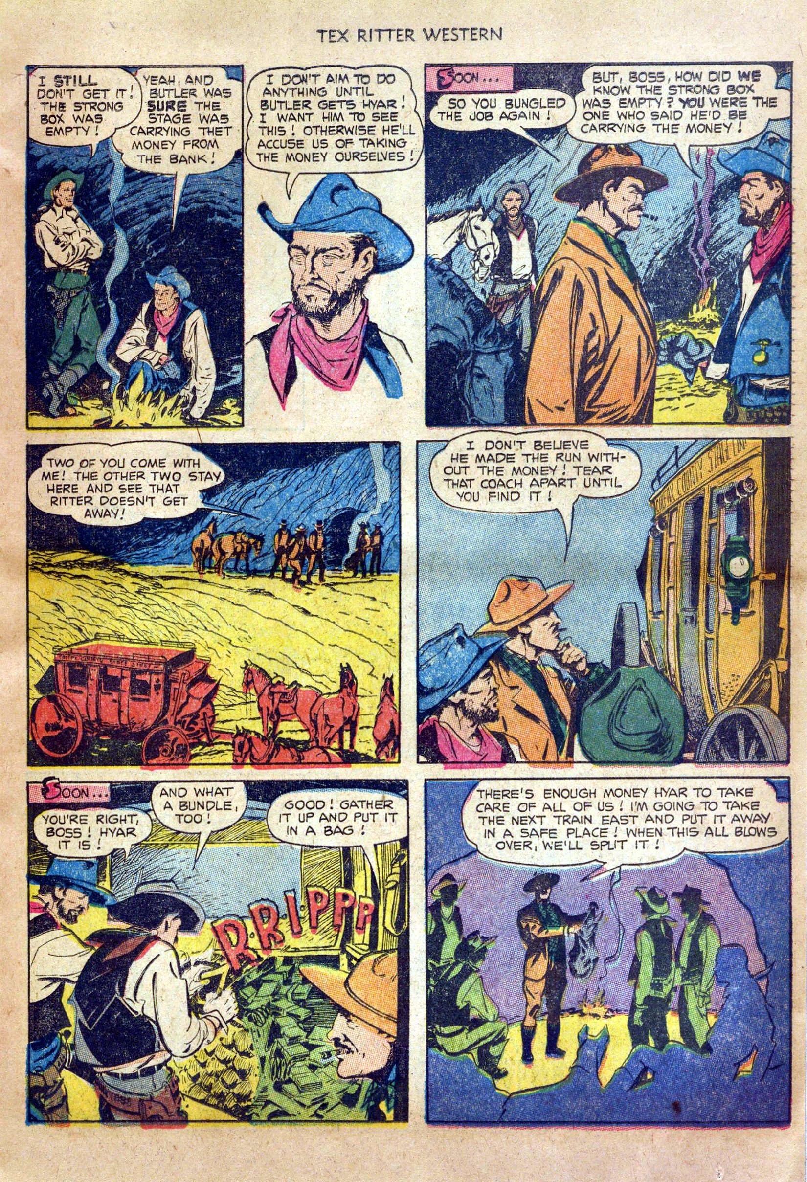 Read online Tex Ritter Western comic -  Issue #20 - 11