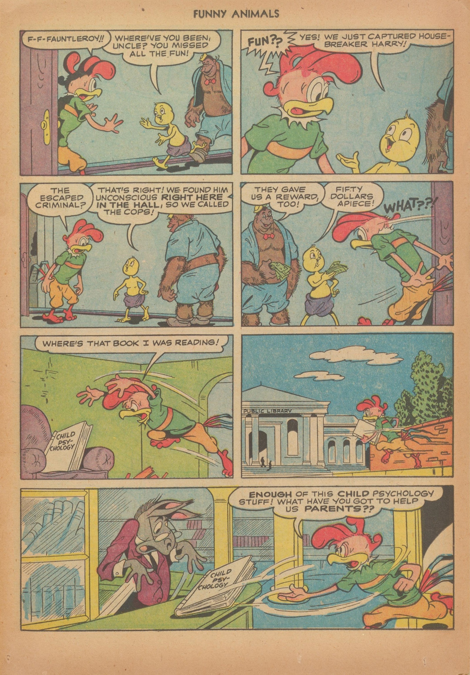 Read online Fawcett's Funny Animals comic -  Issue #76 - 11