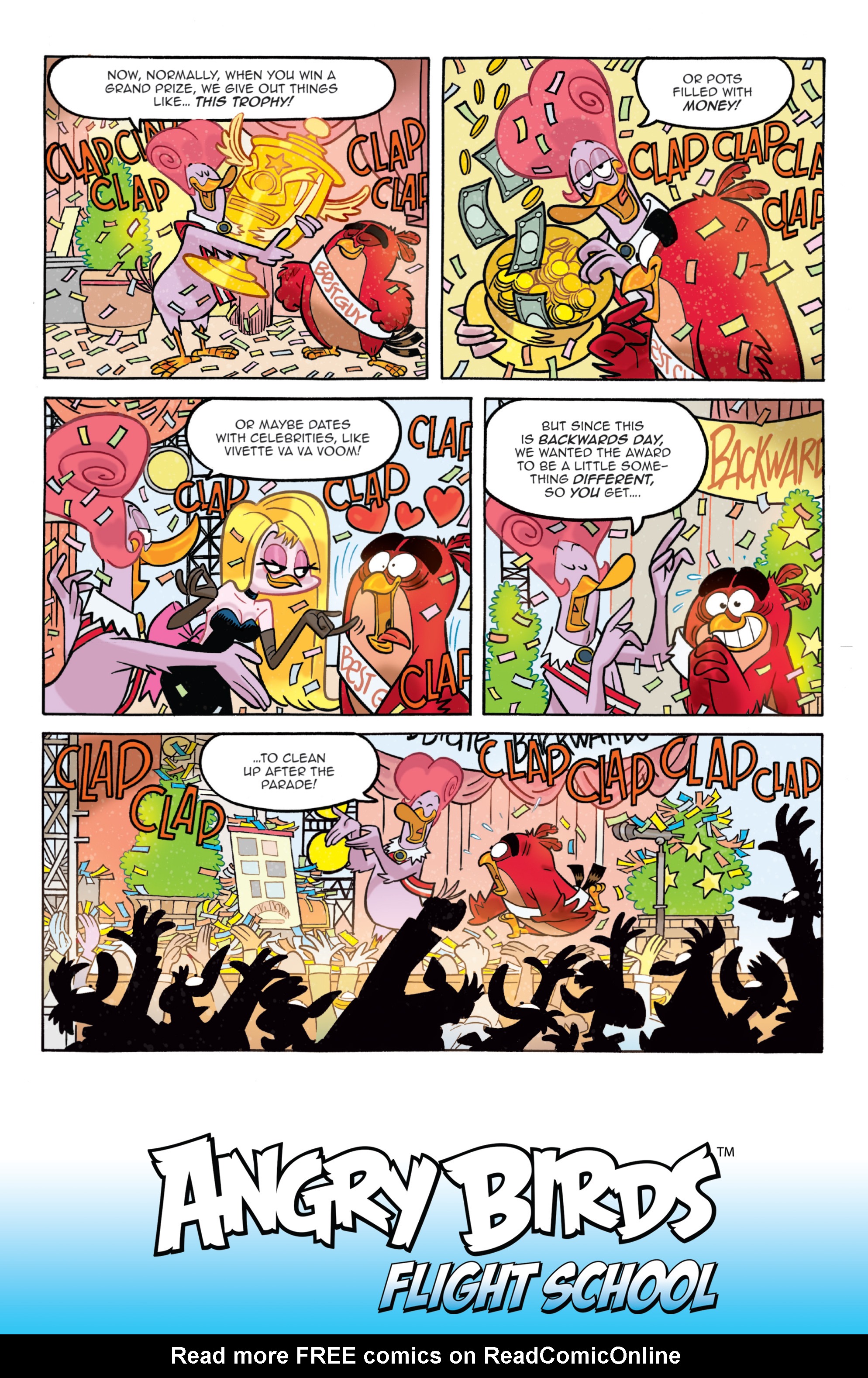 Read online Angry Birds: Flight School comic -  Issue #1 - 11