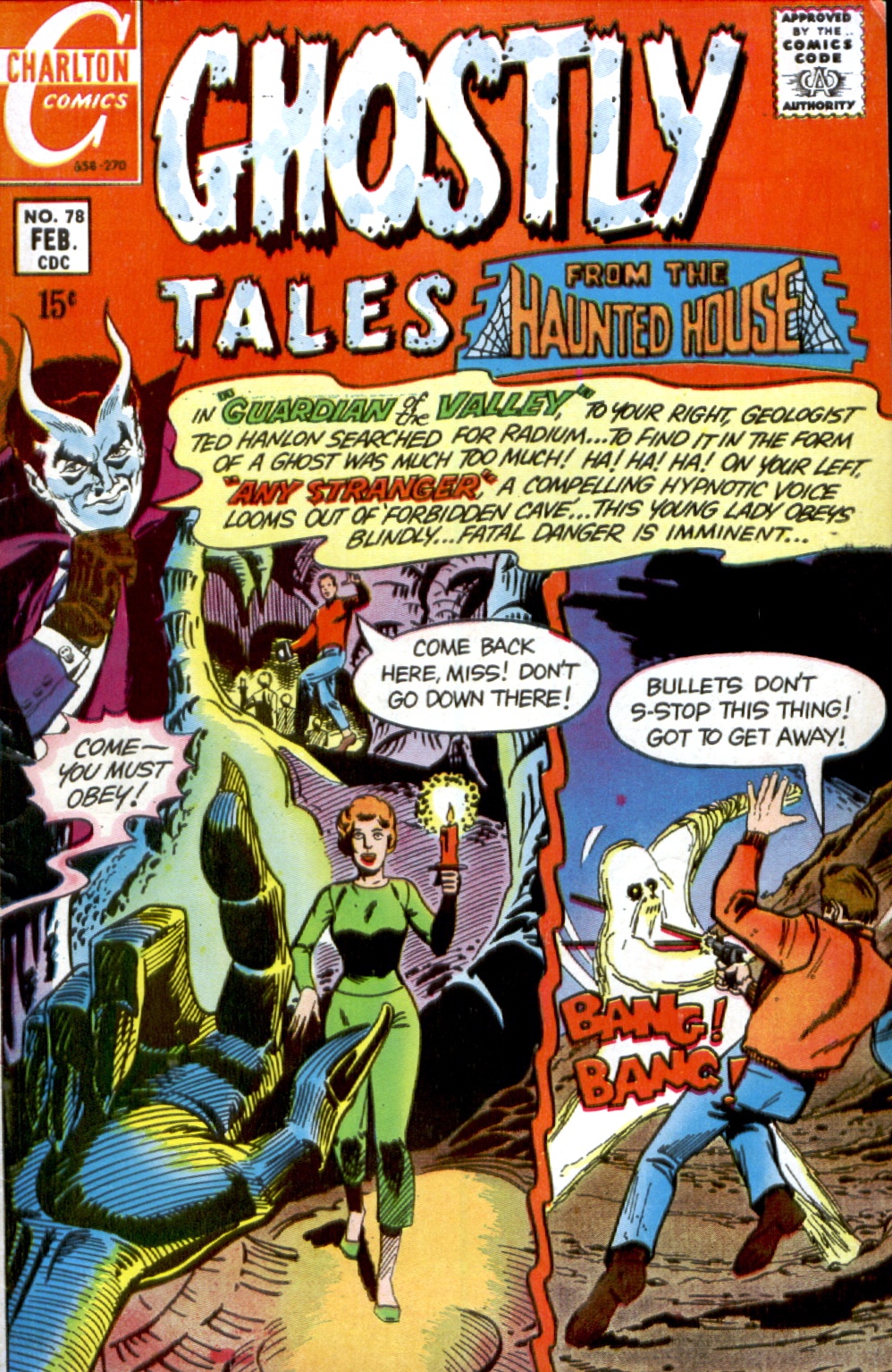 Read online Ghostly Tales comic -  Issue #78 - 1