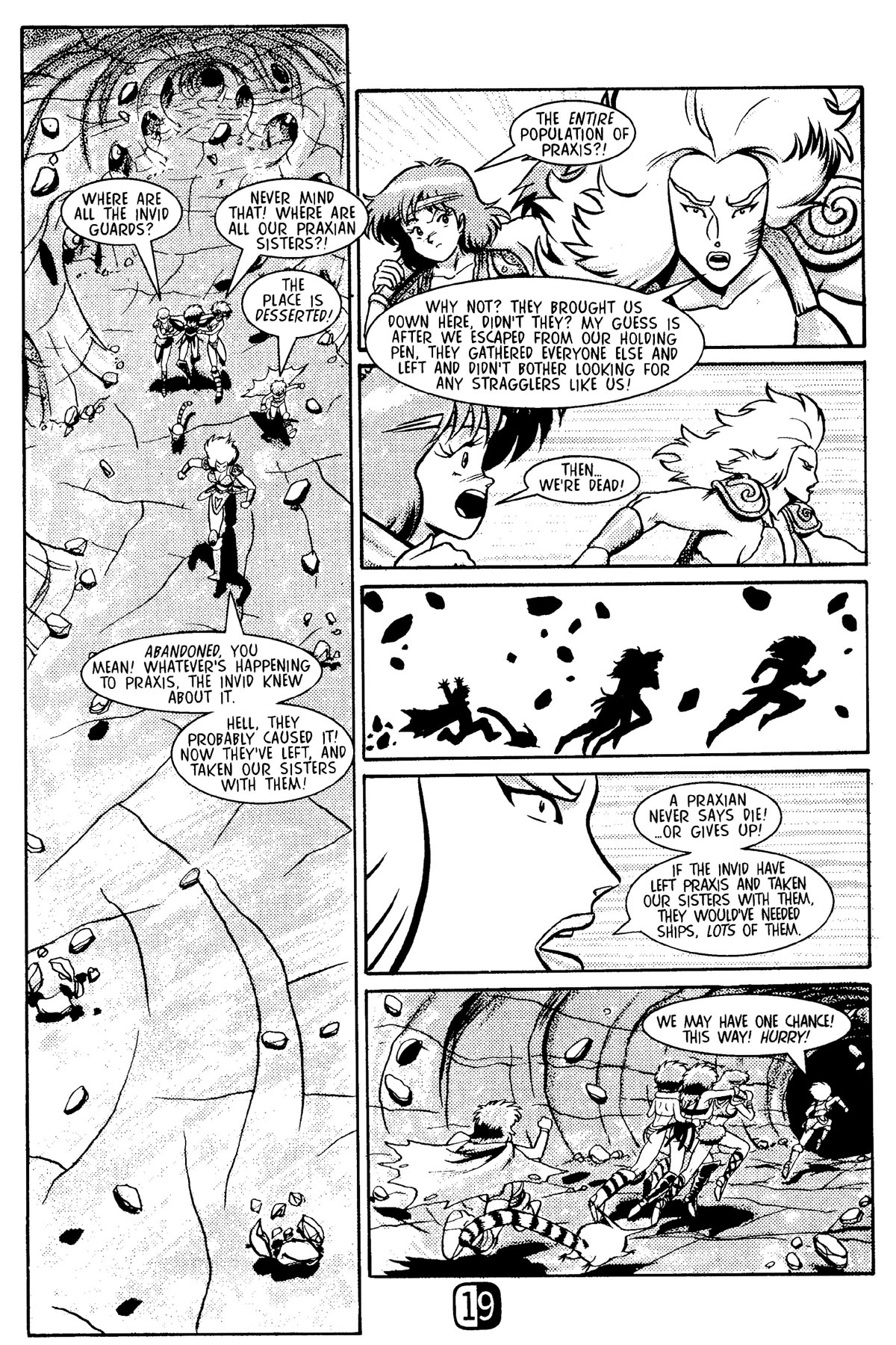 Read online Robotech: Amazon World- Escape from Praxis comic -  Issue # Full - 27