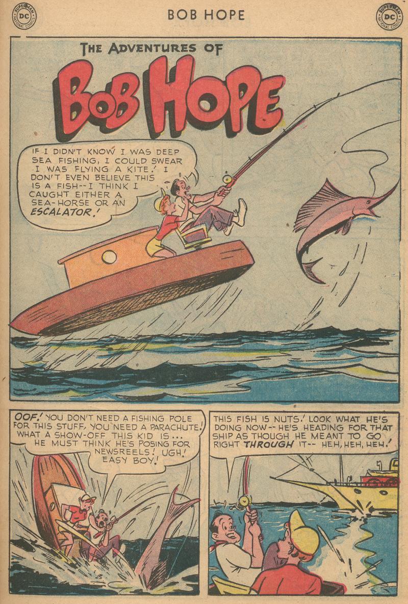 Read online The Adventures of Bob Hope comic -  Issue #18 - 23