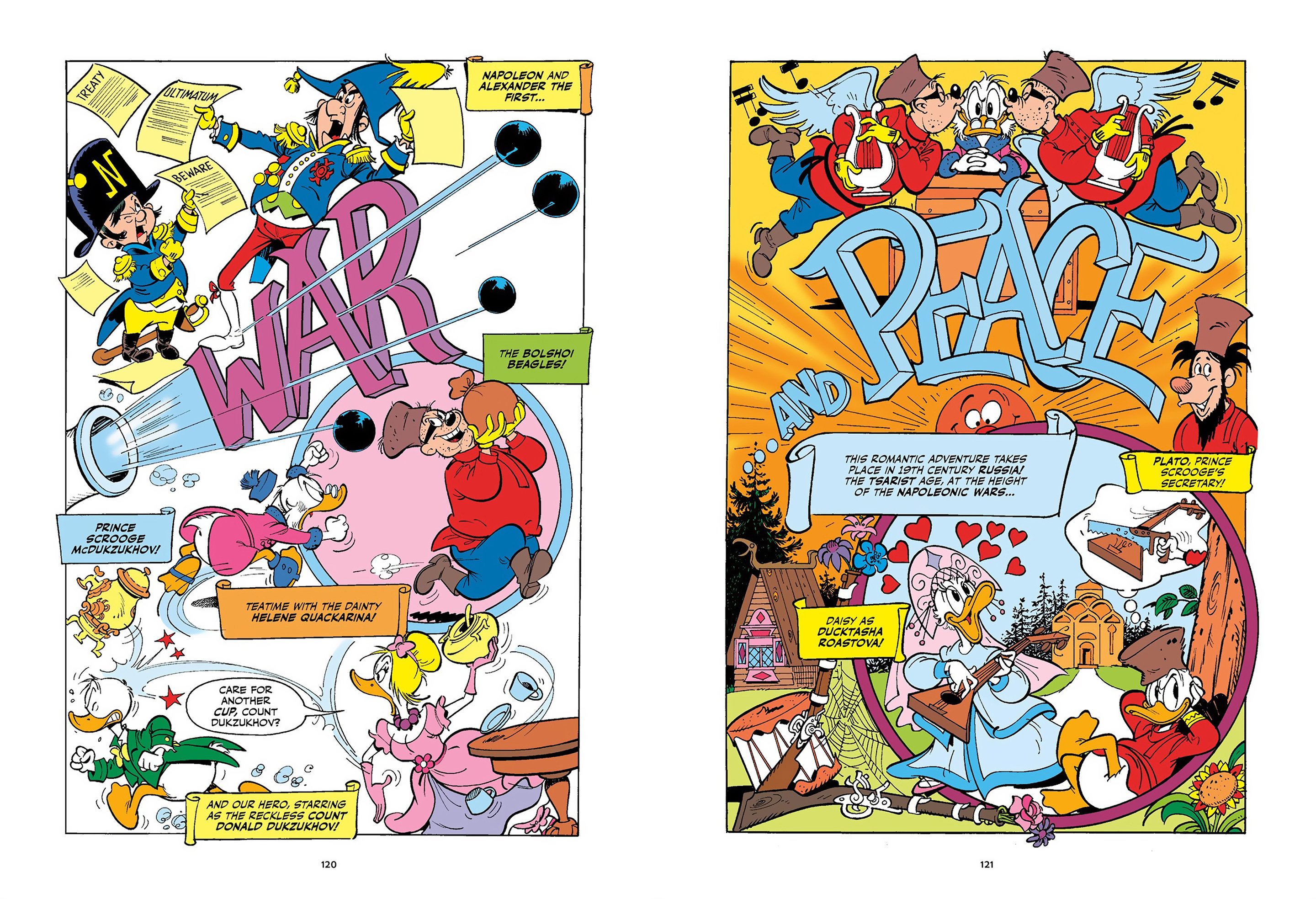 Read online Uncle Scrooge and Donald Duck in Les Misérables and War and Peace comic -  Issue # TPB (Part 2) - 21