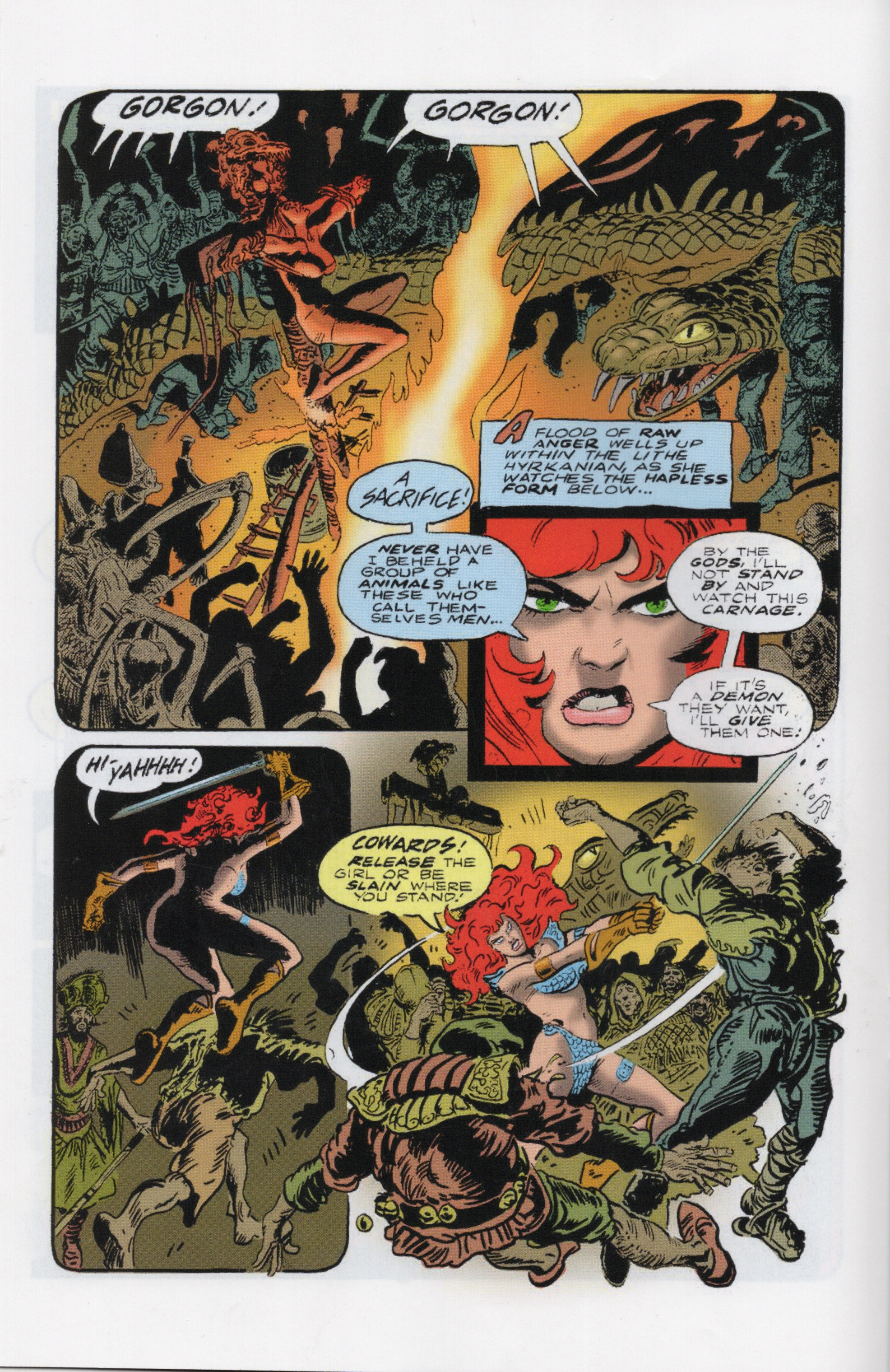 Read online Free Comic Book Day 2022 comic -  Issue # Dynamite Red Sonja - 12