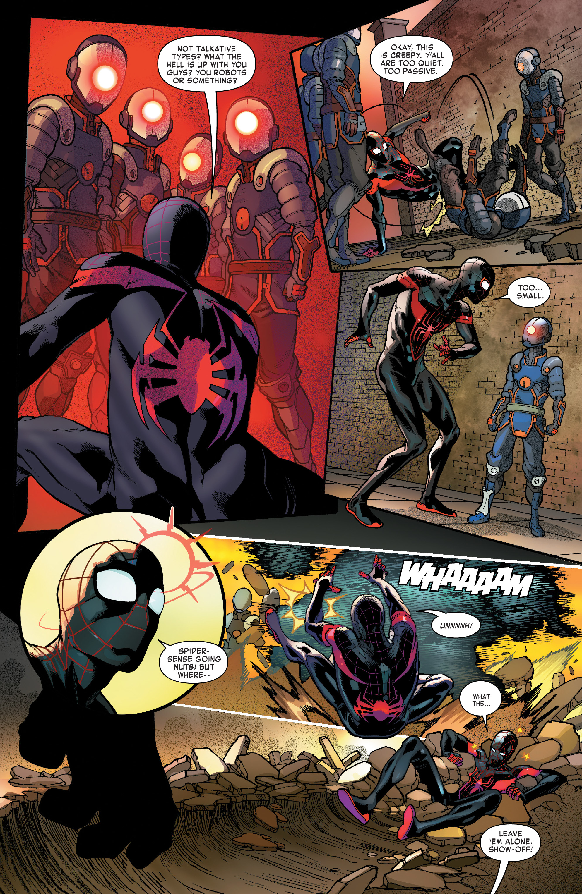 Read online Miles Morales: Spider-Man By Saladin Ahmed Omnibus comic -  Issue # TPB (Part 1) - 17