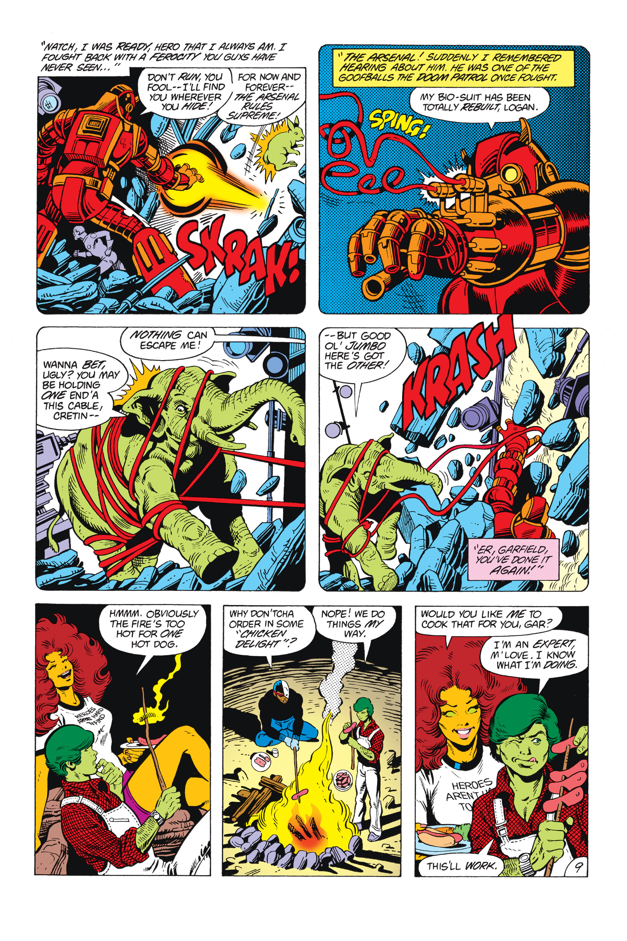 Read online Tales of the New Teen Titans comic -  Issue #3 - 9