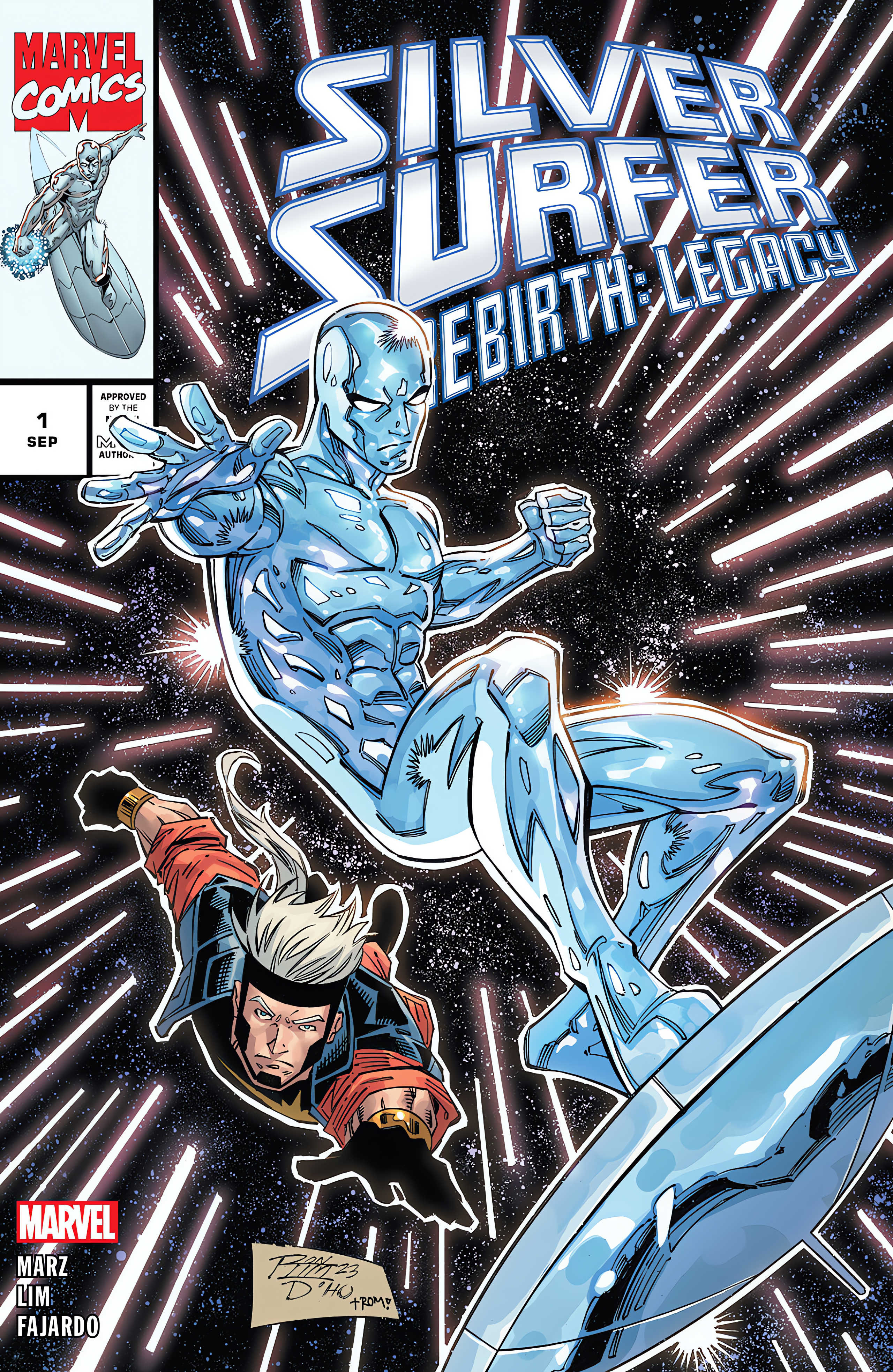 Read online Silver Surfer: Rebirth Legacy comic -  Issue #1 - 1