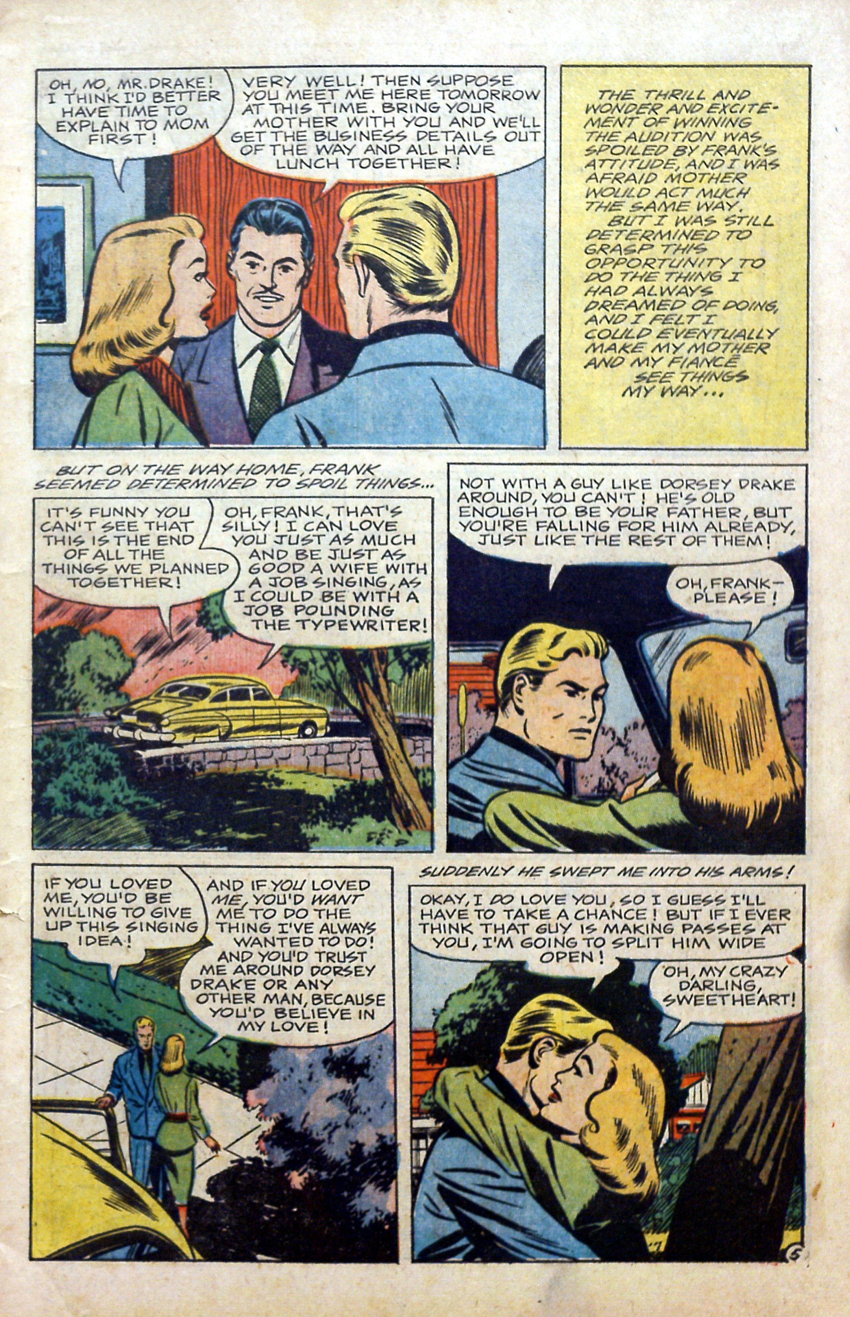 Read online Glamorous Romances comic -  Issue #60 - 7