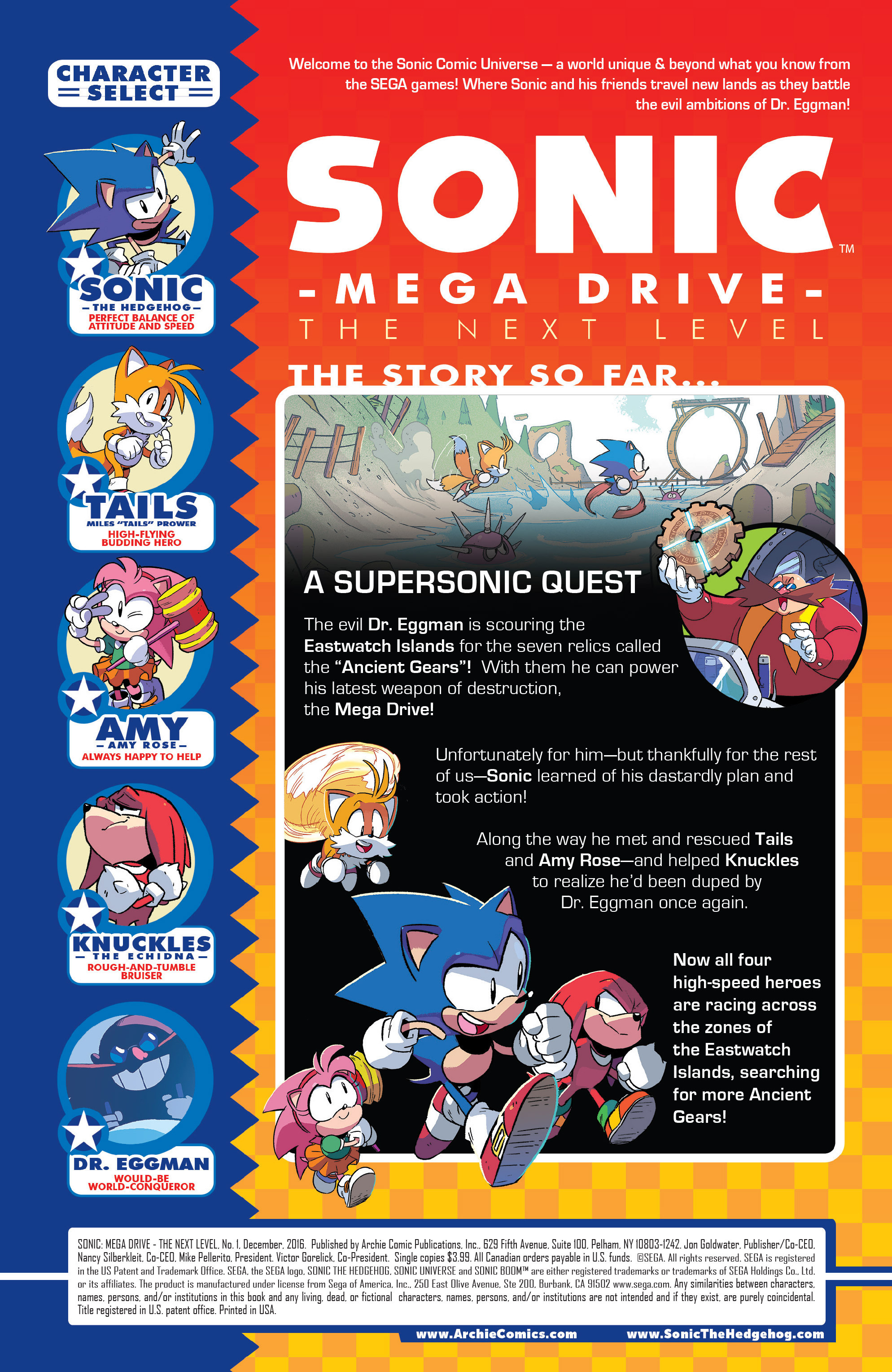 Read online Sonic: Mega Drive - The Next Level comic -  Issue # Full - 2