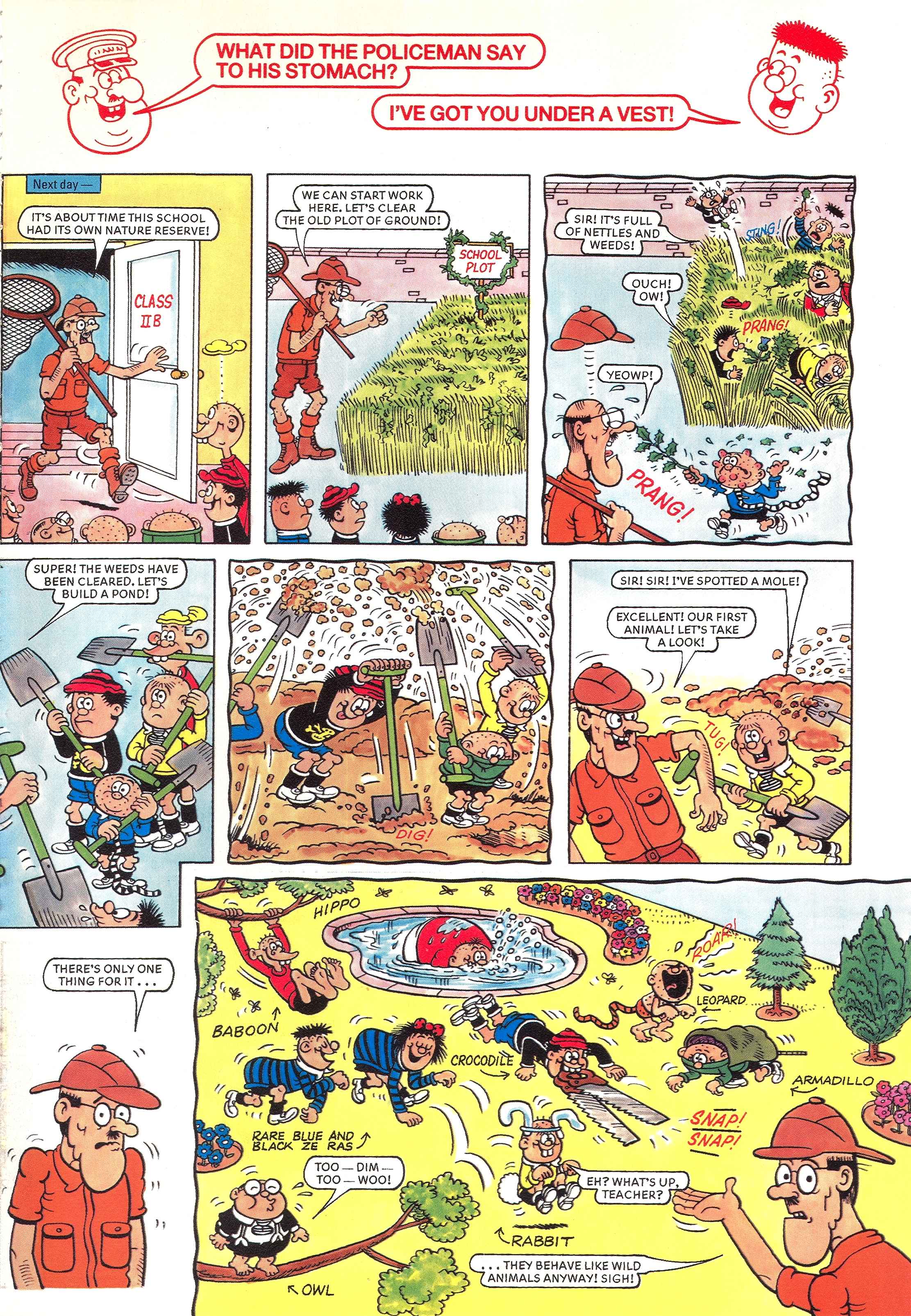 Read online Bash Street Kids comic -  Issue #2003 - 27