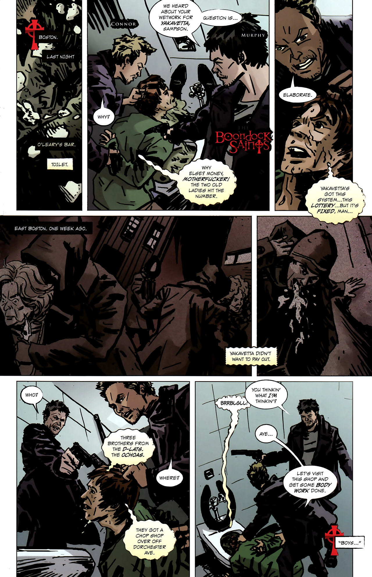 Read online The Boondock Saints: ''In Nomine Patris'' Volume 1 comic -  Issue #1 - 3