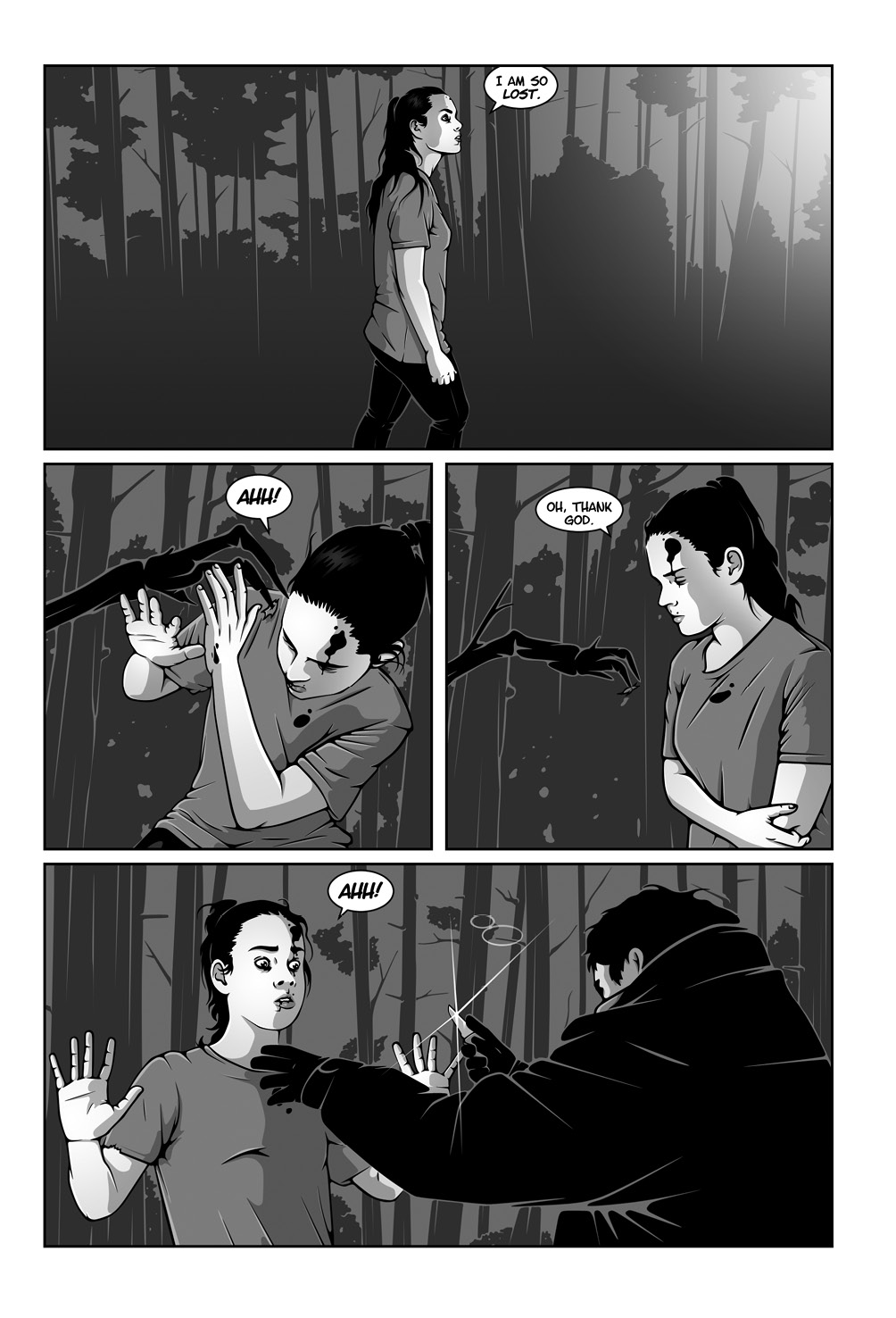 Read online Hollow Girl comic -  Issue #8 - 16