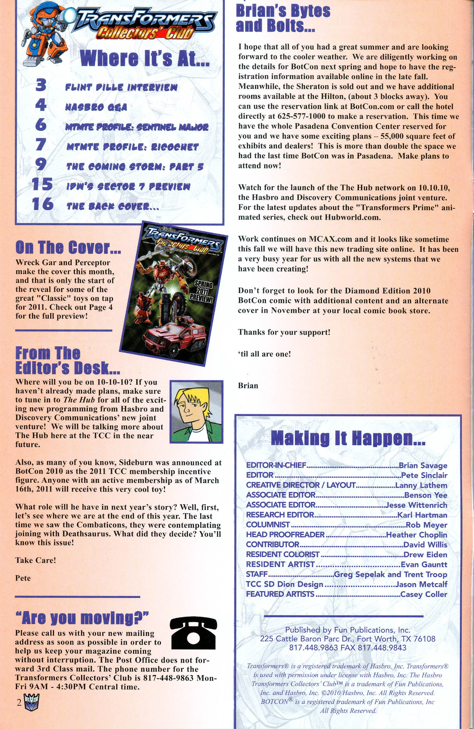 Read online Transformers: Collectors' Club comic -  Issue #35 - 2