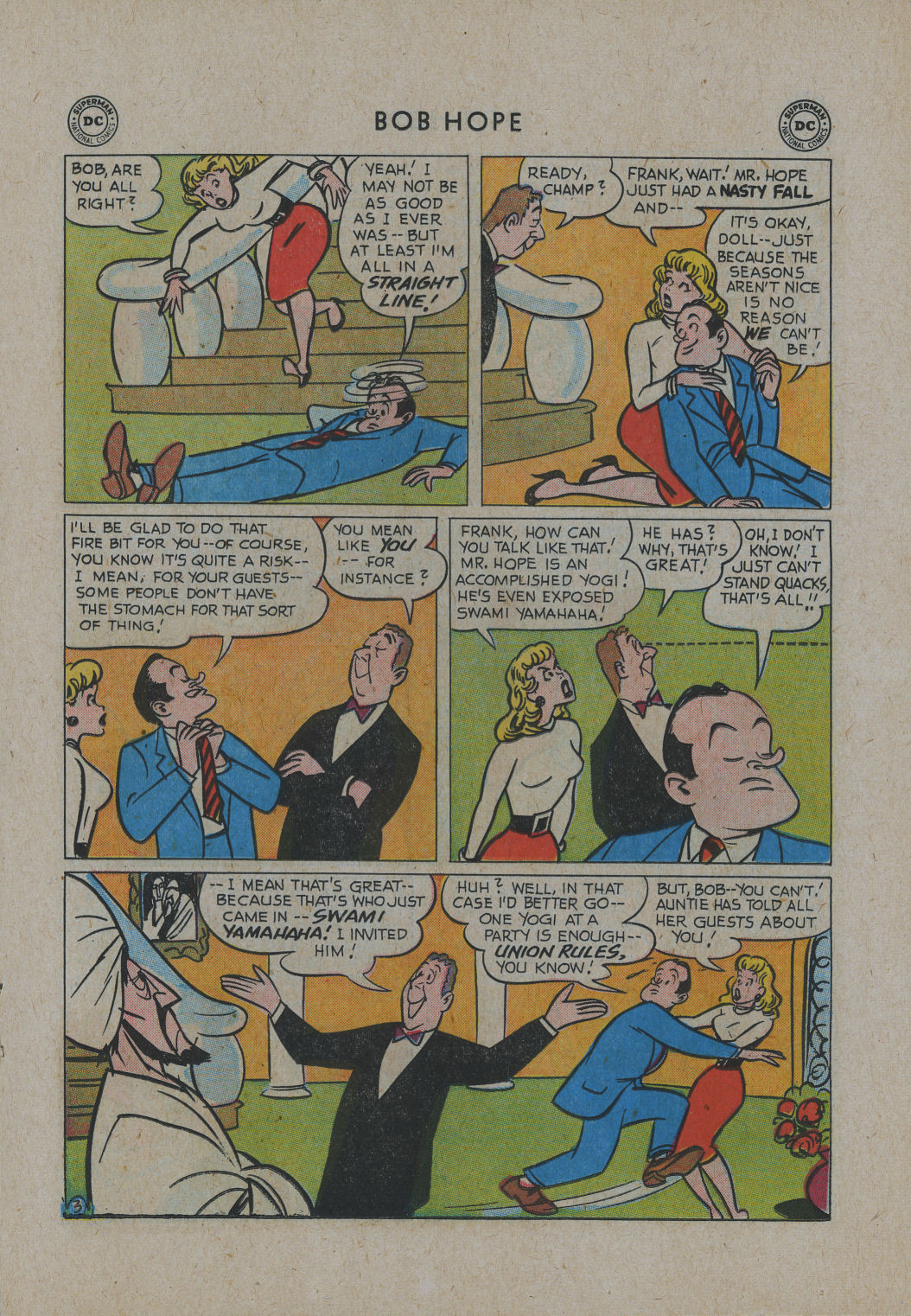 Read online The Adventures of Bob Hope comic -  Issue #52 - 15