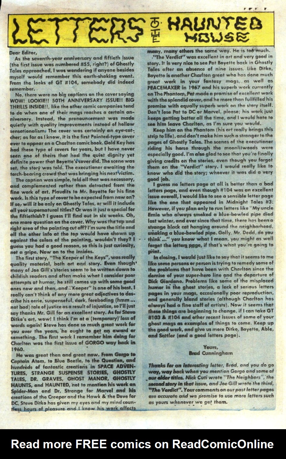 Read online Ghostly Tales comic -  Issue #108 - 11