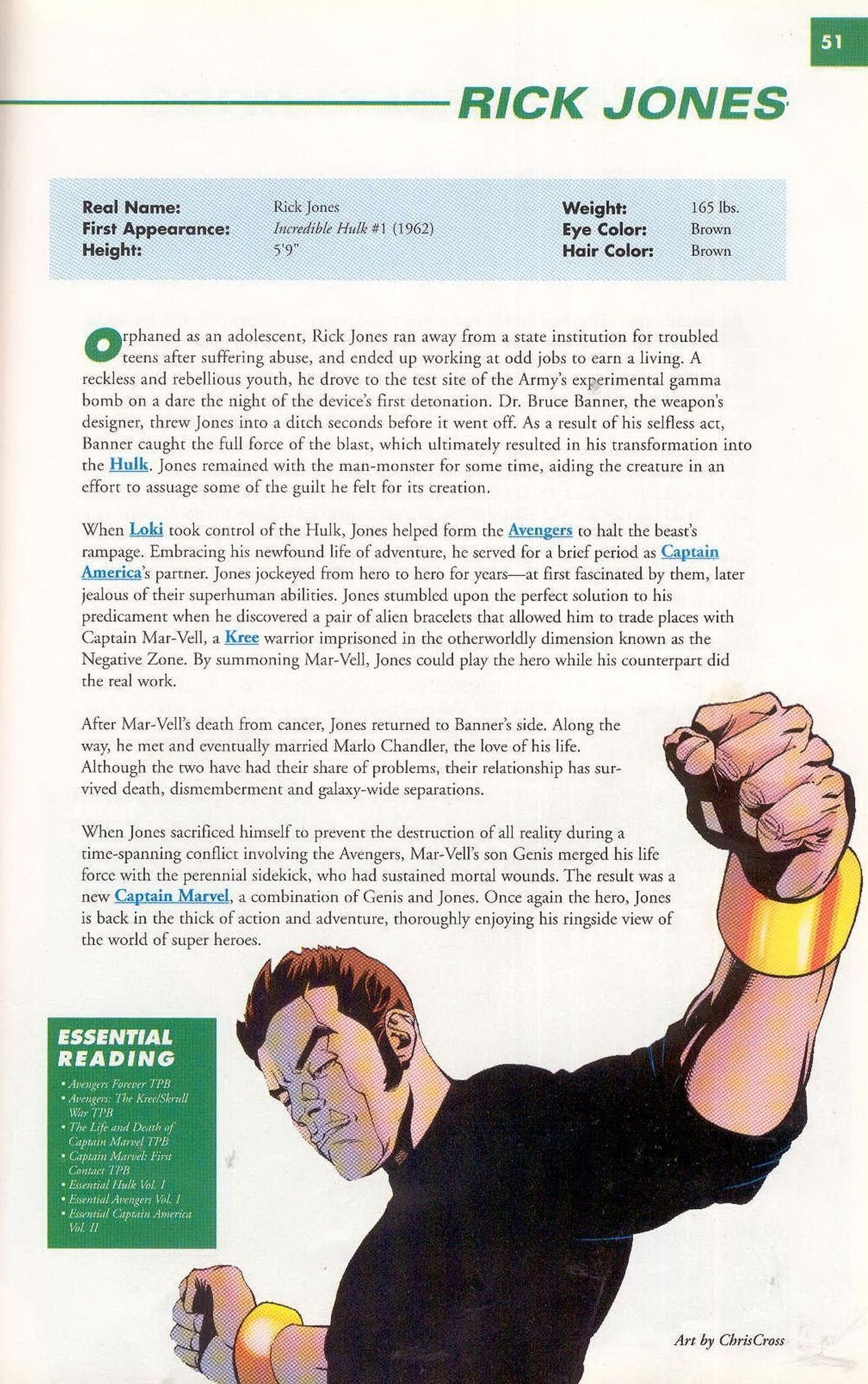 Read online Marvel Encyclopedia comic -  Issue # TPB 1 - 49