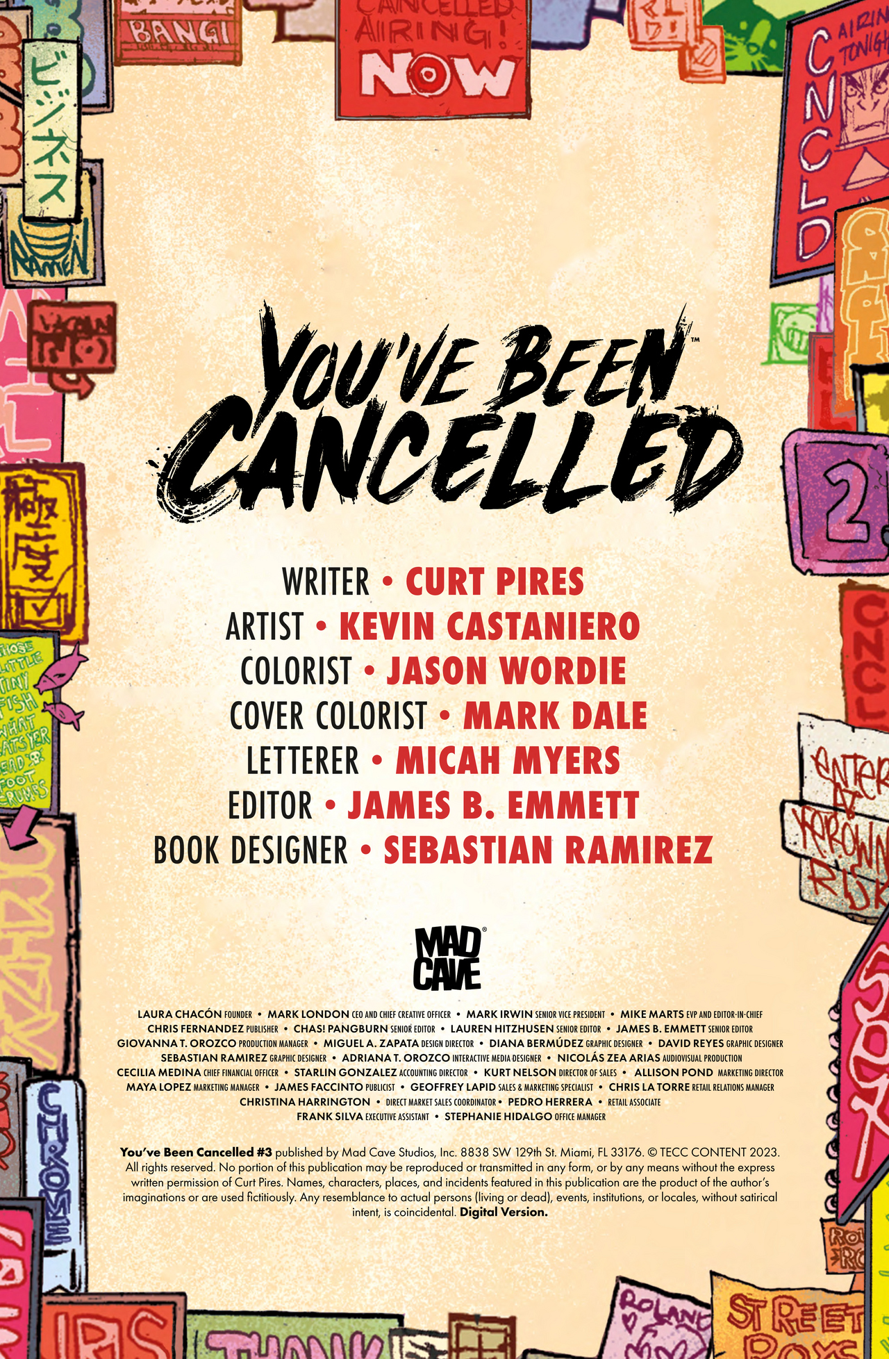 Read online You've Been Cancelled comic -  Issue #3 - 2