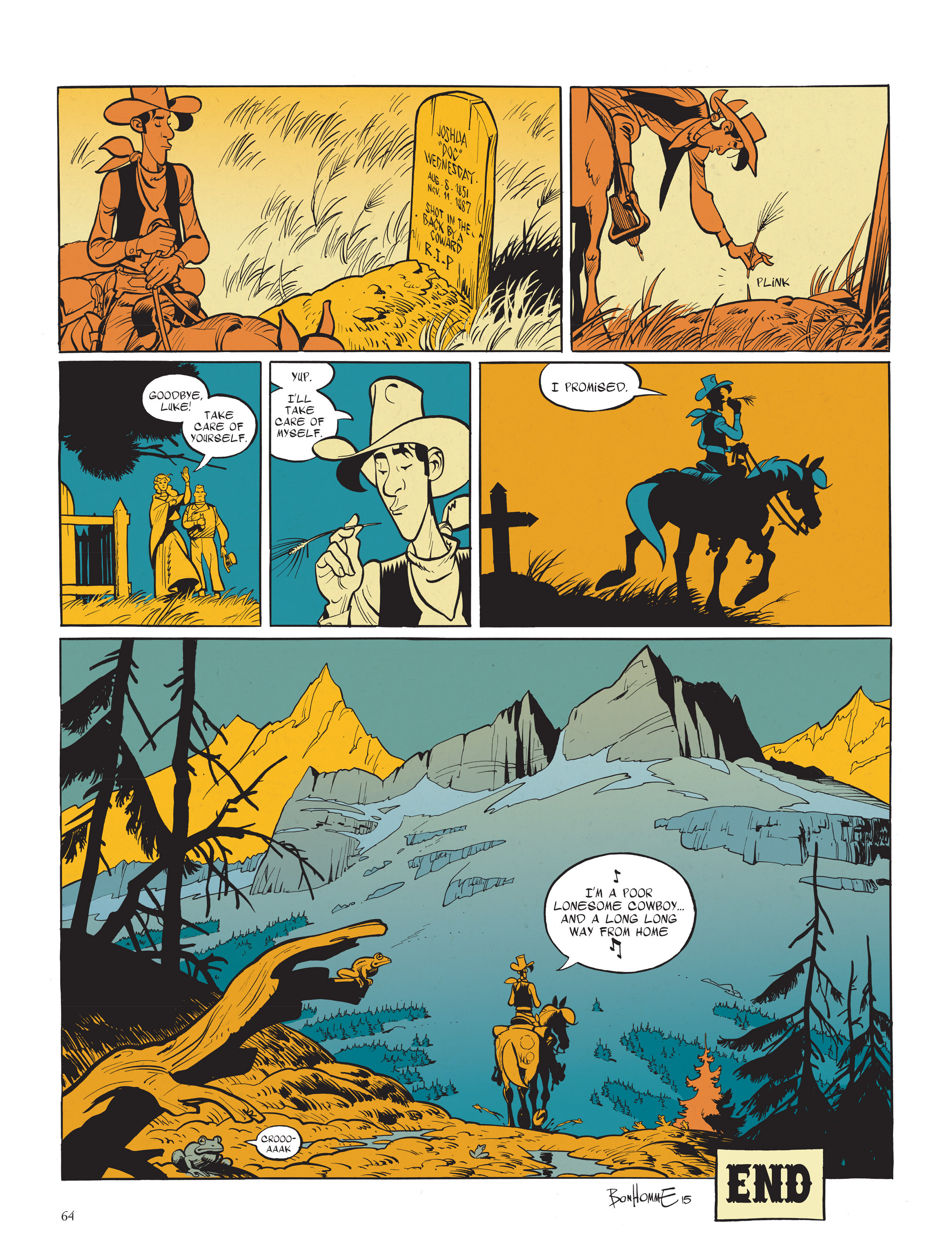 Read online The Man Who Shot Lucky Luke comic -  Issue # Full - 66