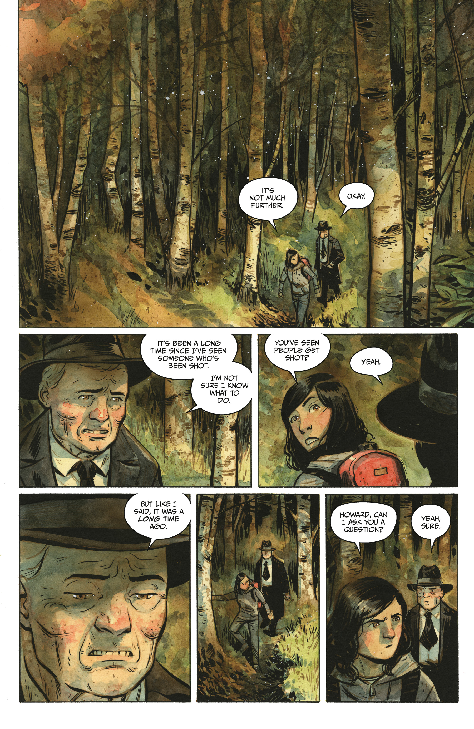 Read online The Lonesome Hunters: The Wolf Child comic -  Issue #3 - 8