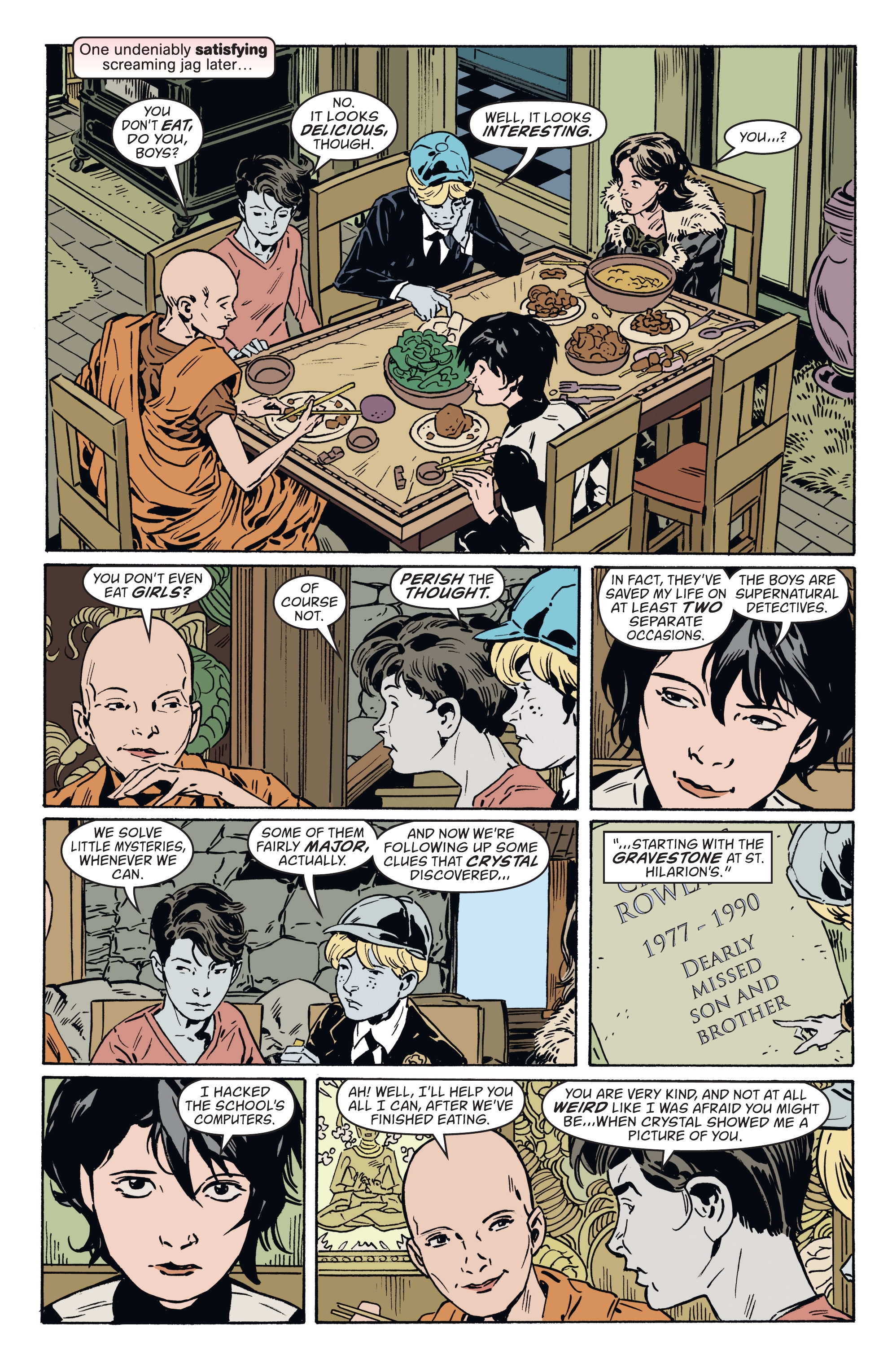 Read online Dead Boy Detectives by Toby Litt & Mark Buckingham comic -  Issue # TPB (Part 2) - 75