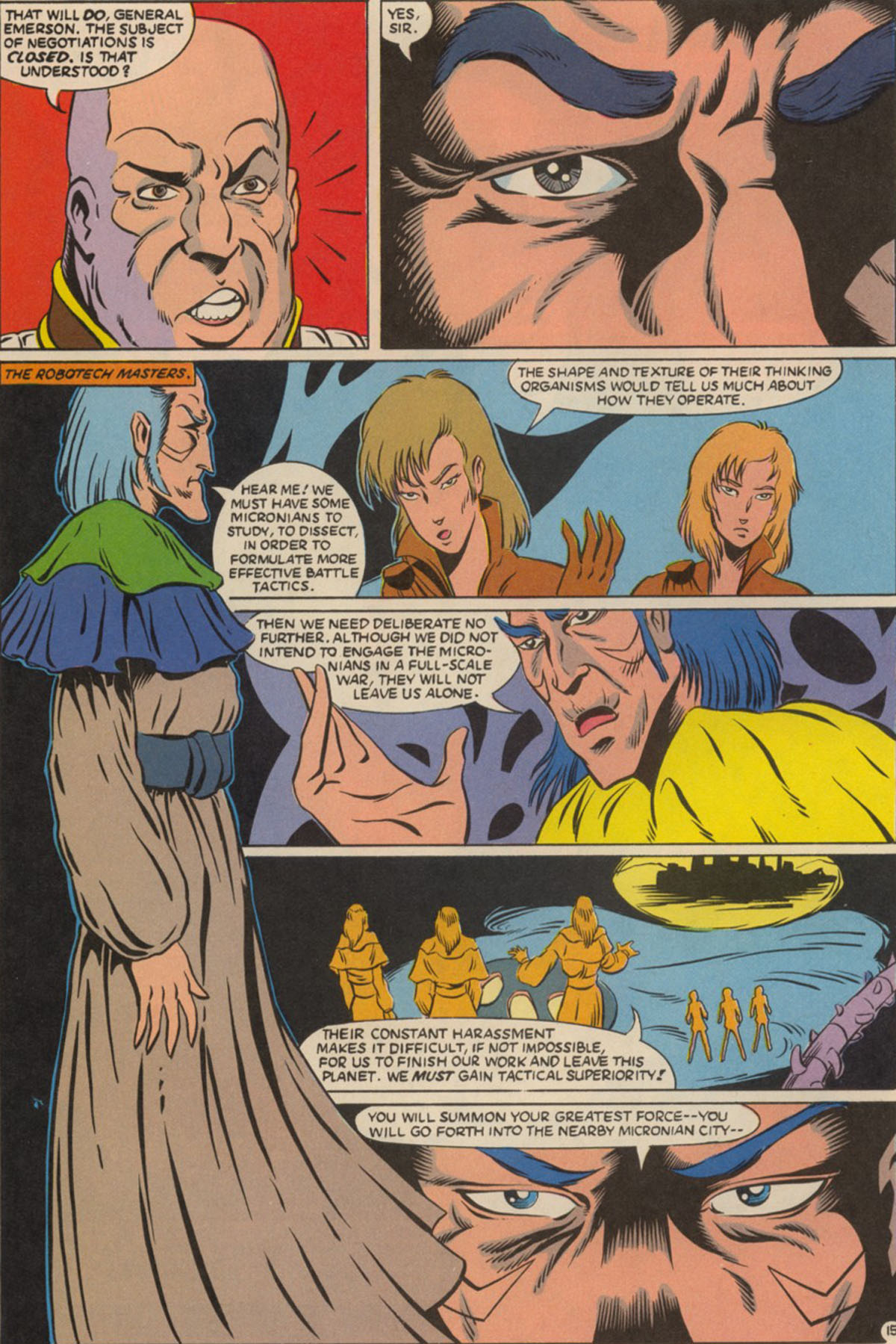 Read online Robotech Masters comic -  Issue #8 - 19
