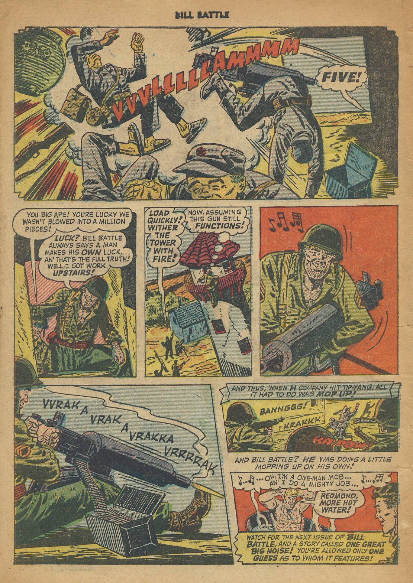 Read online Bill Battle: The One Man Army comic -  Issue #1 - 34