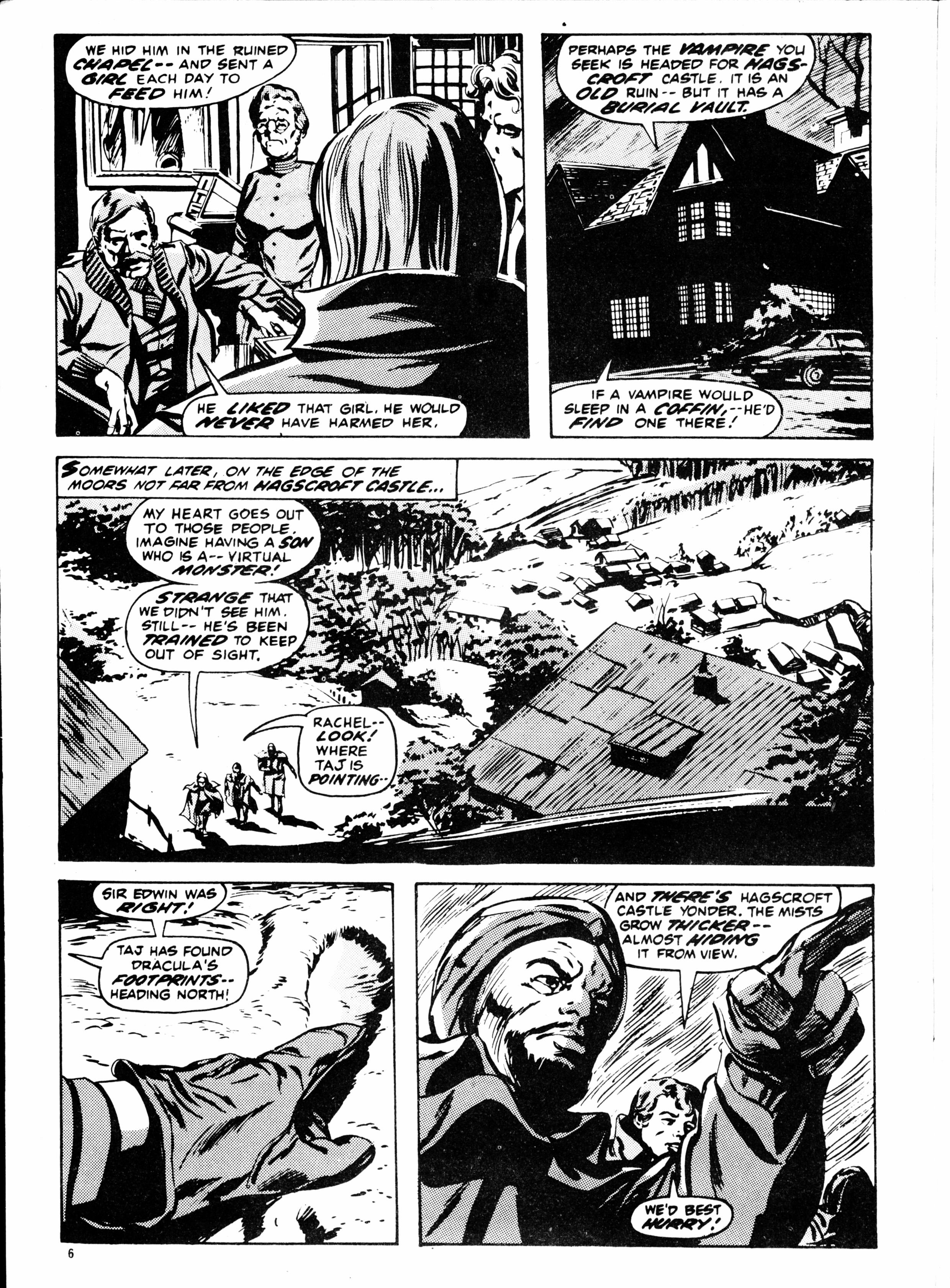 Read online Dracula Lives (1974) comic -  Issue #12 - 6