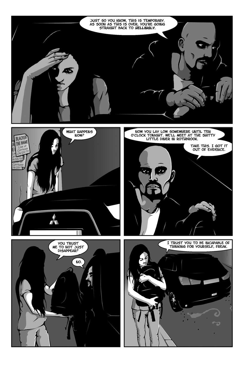 Read online Hollow Girl comic -  Issue #4 - 12
