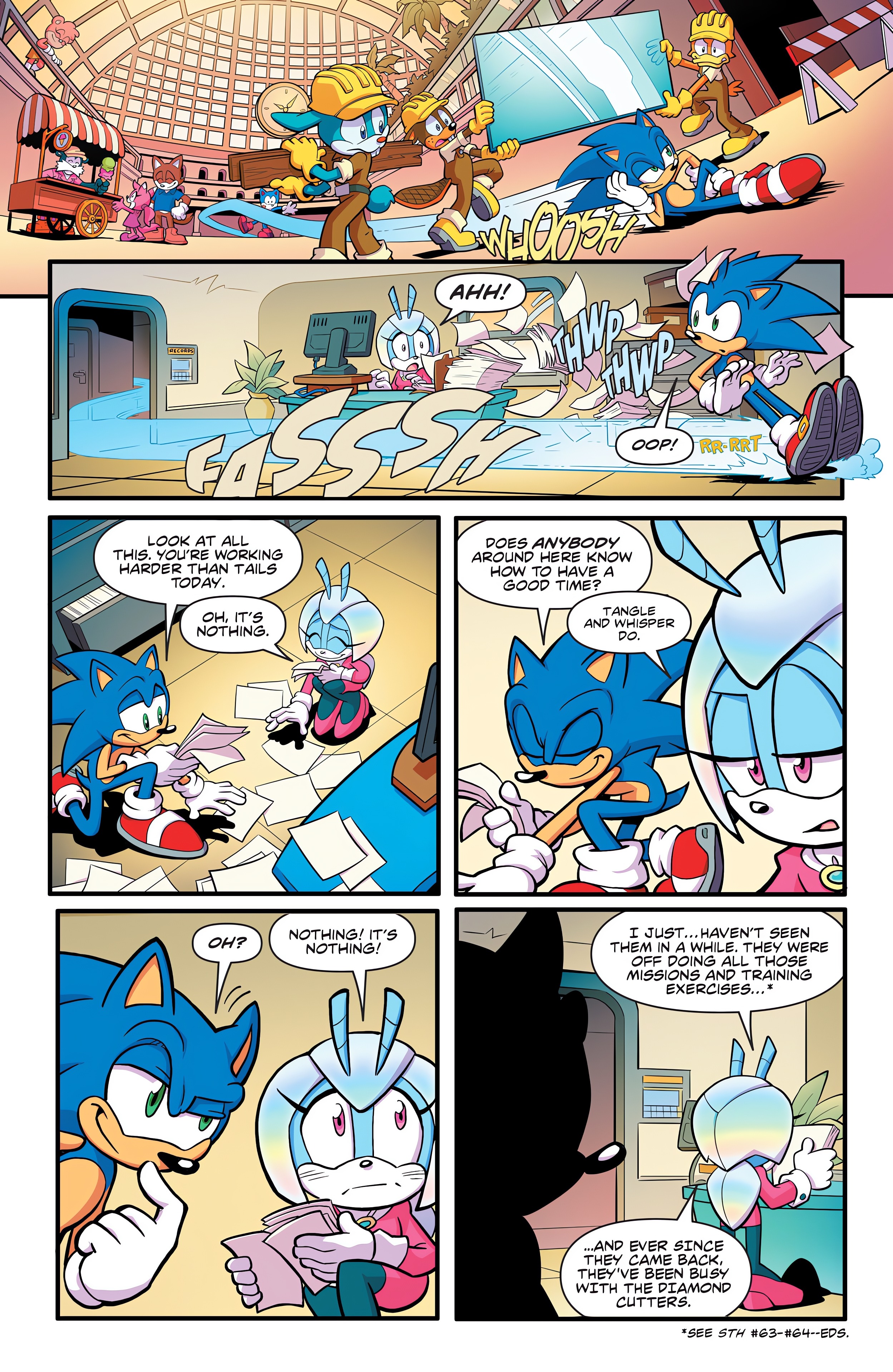 Read online IDW Endless Summer Sonic the Hedgehog comic -  Issue # Full - 4