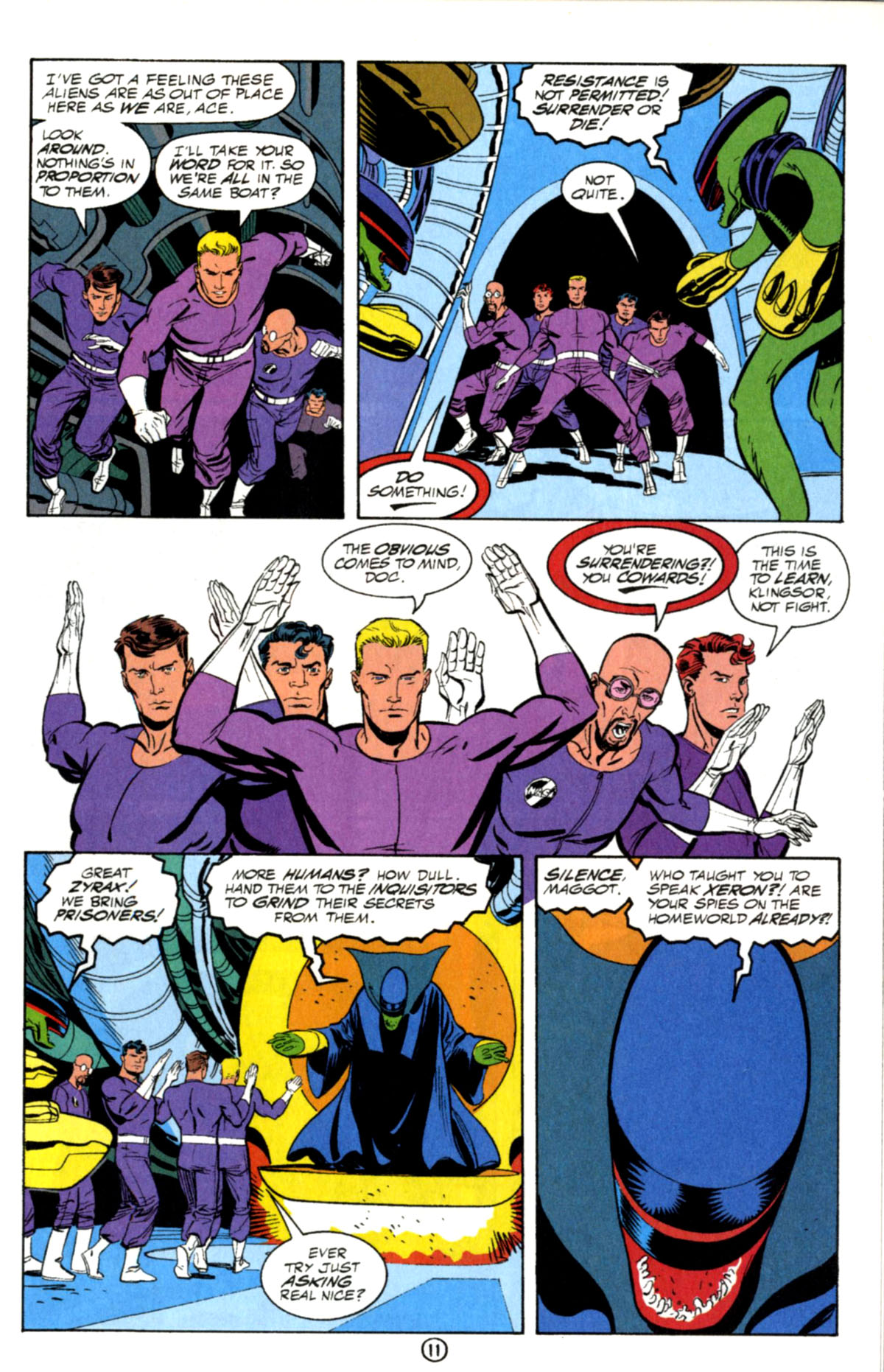 Read online Challengers of the Unknown (1997) comic -  Issue #16 - 17