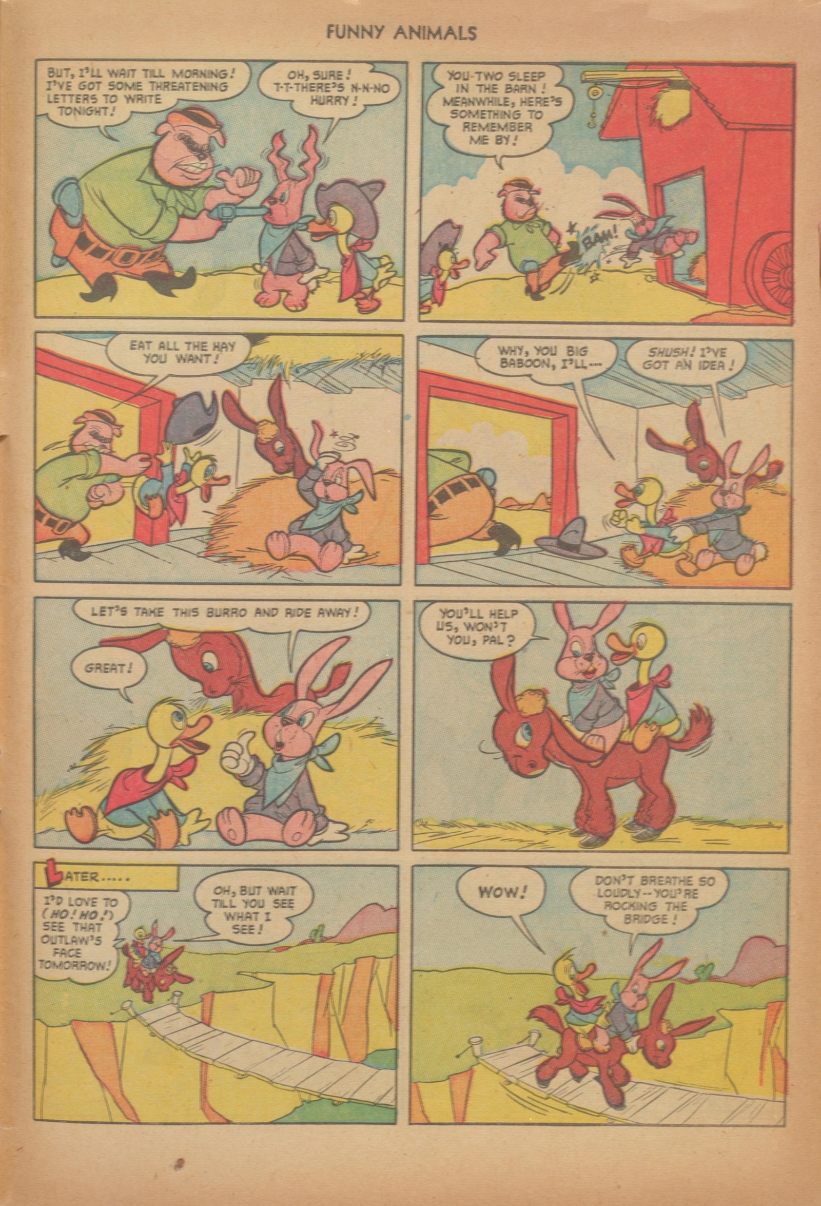 Read online Fawcett's Funny Animals comic -  Issue #72 - 31