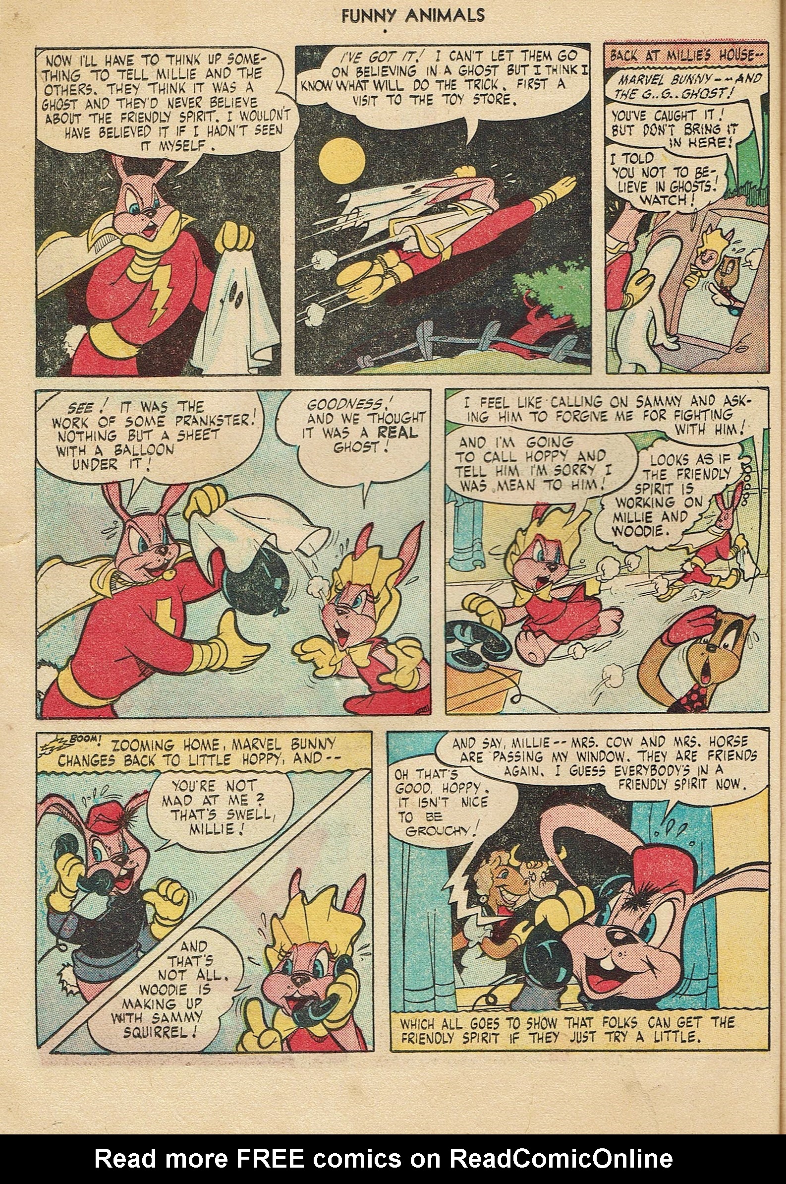 Read online Fawcett's Funny Animals comic -  Issue #46 - 12