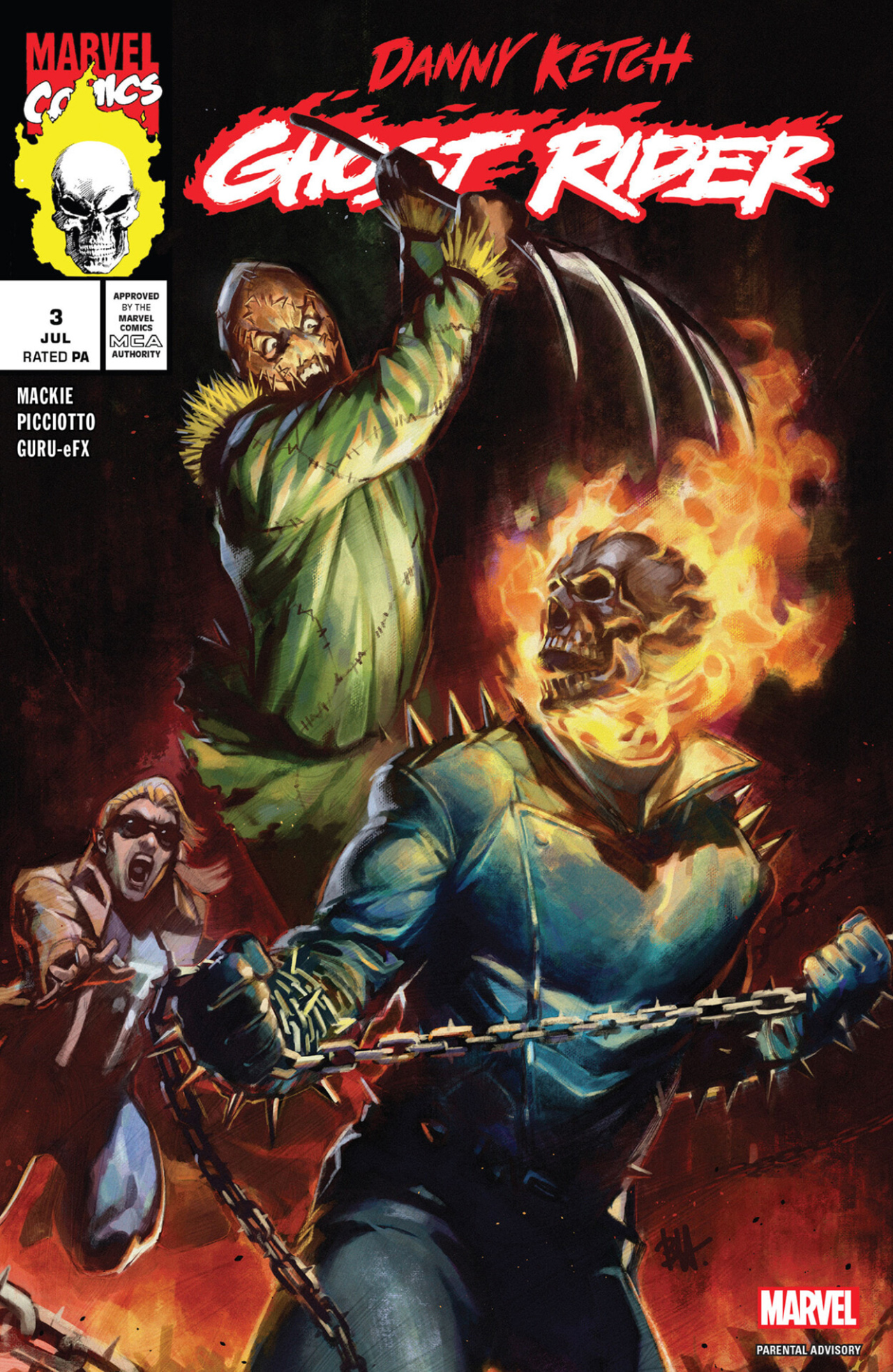 Read online Danny Ketch: Ghost Rider comic -  Issue #3 - 1