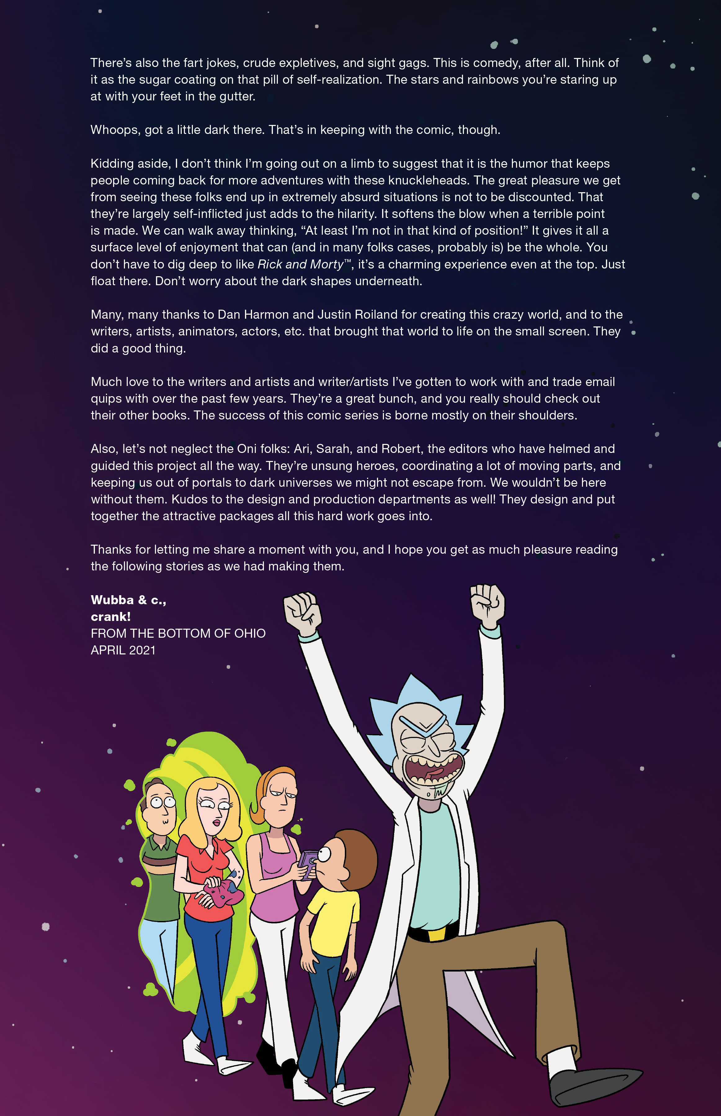 Read online Rick and Morty Deluxe Edition comic -  Issue # TPB 8 (Part 1) - 6