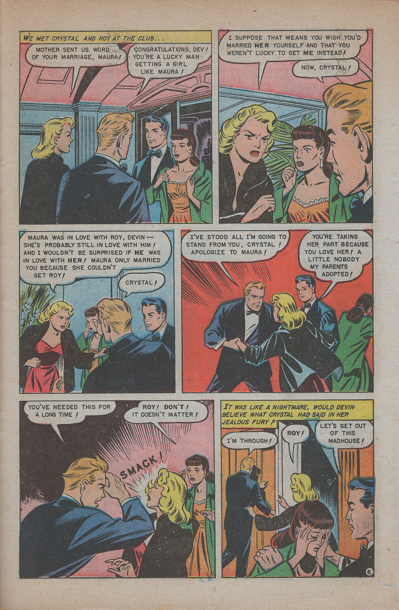 Read online Glamorous Romances comic -  Issue #54 - 23