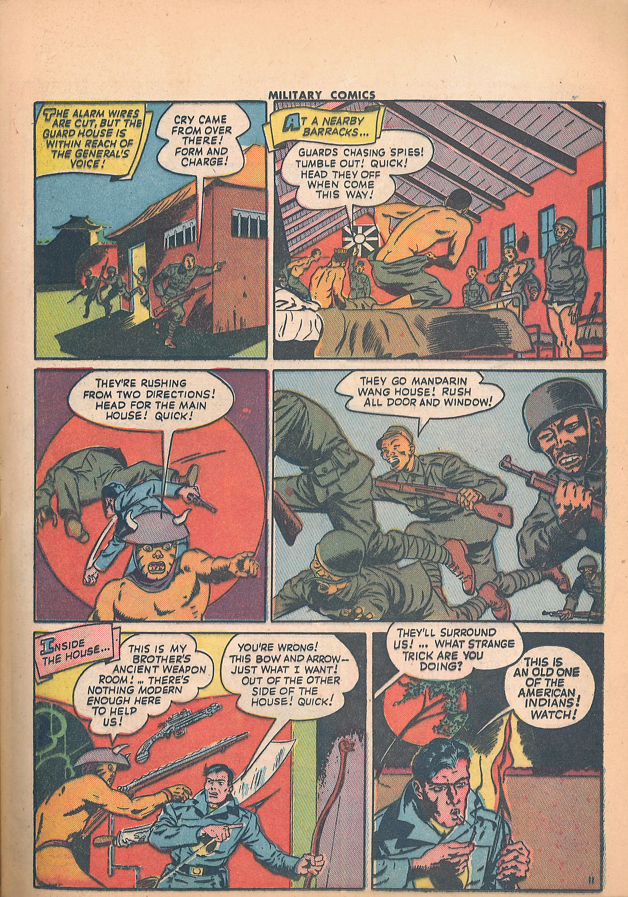 Read online Military Comics comic -  Issue #25 - 13