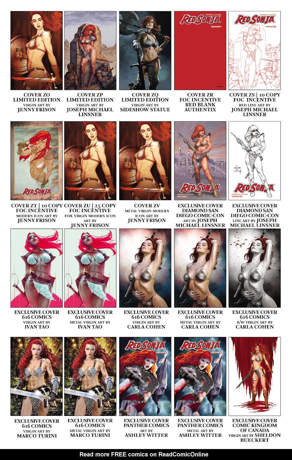 Red Sonja (2023) issue 1 - Page 36