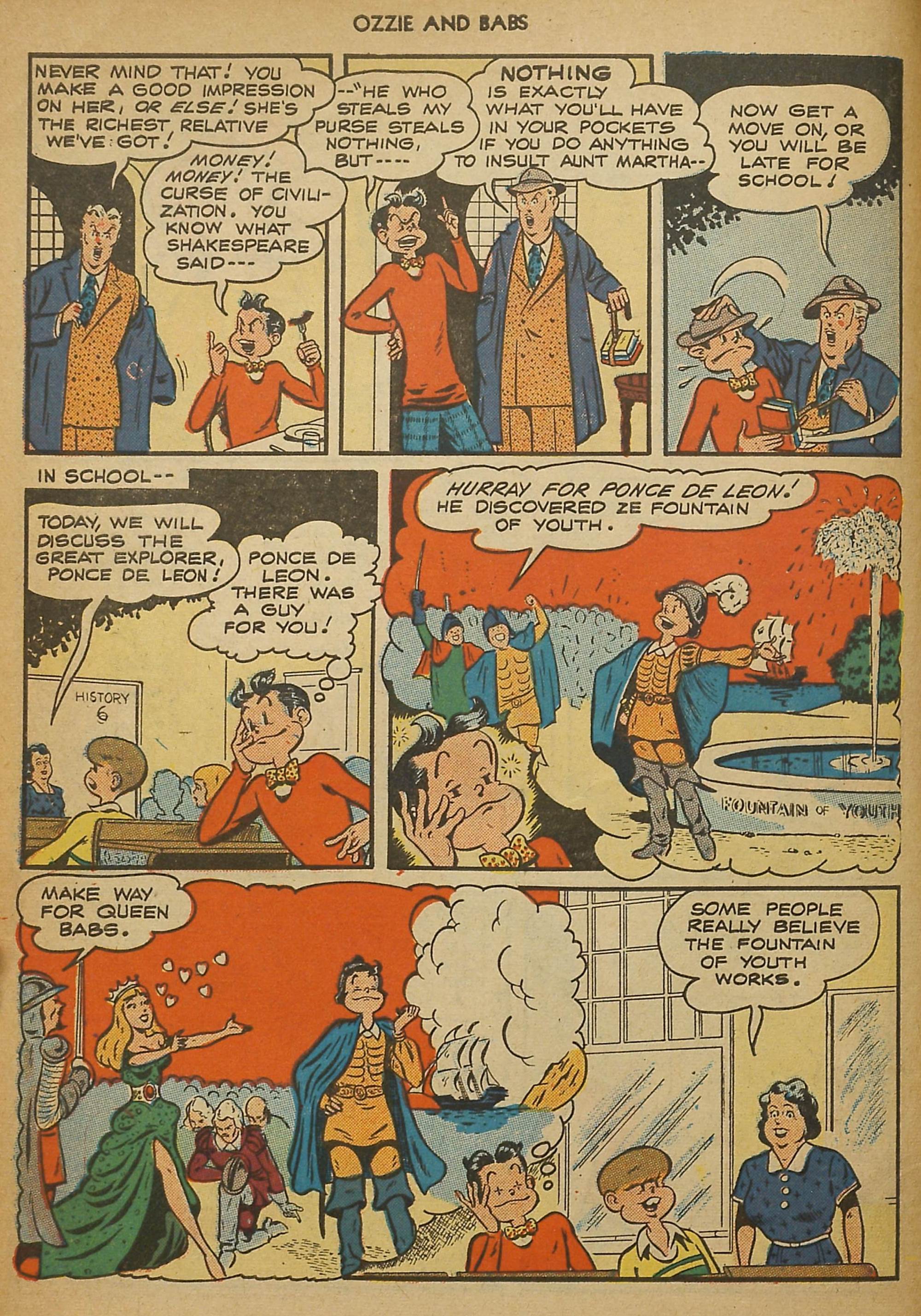Read online Ozzie And Babs comic -  Issue #3 - 6